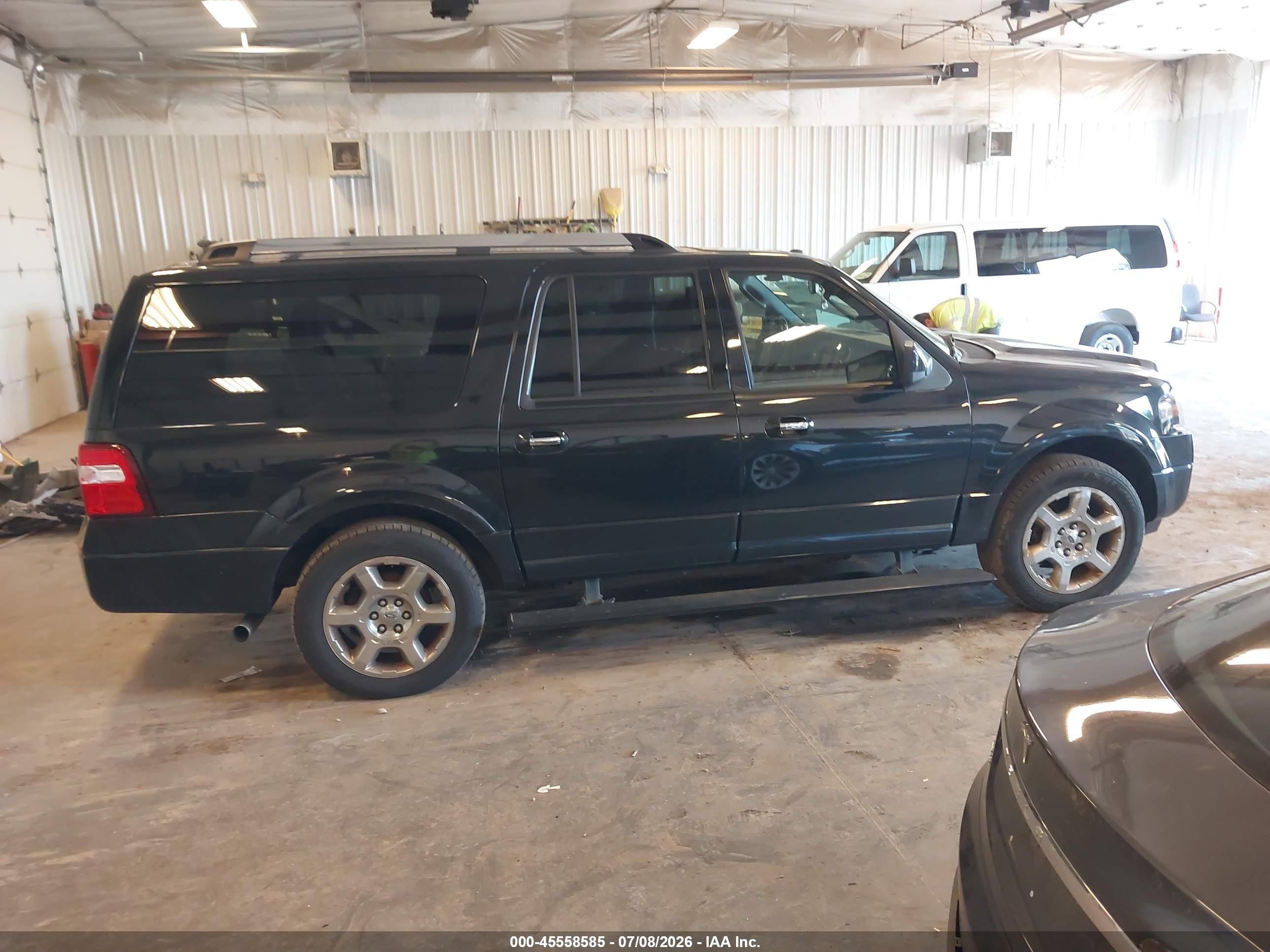 2013 Ford Expedition El Limited Black vin: 1FMJK2A58DEF34890