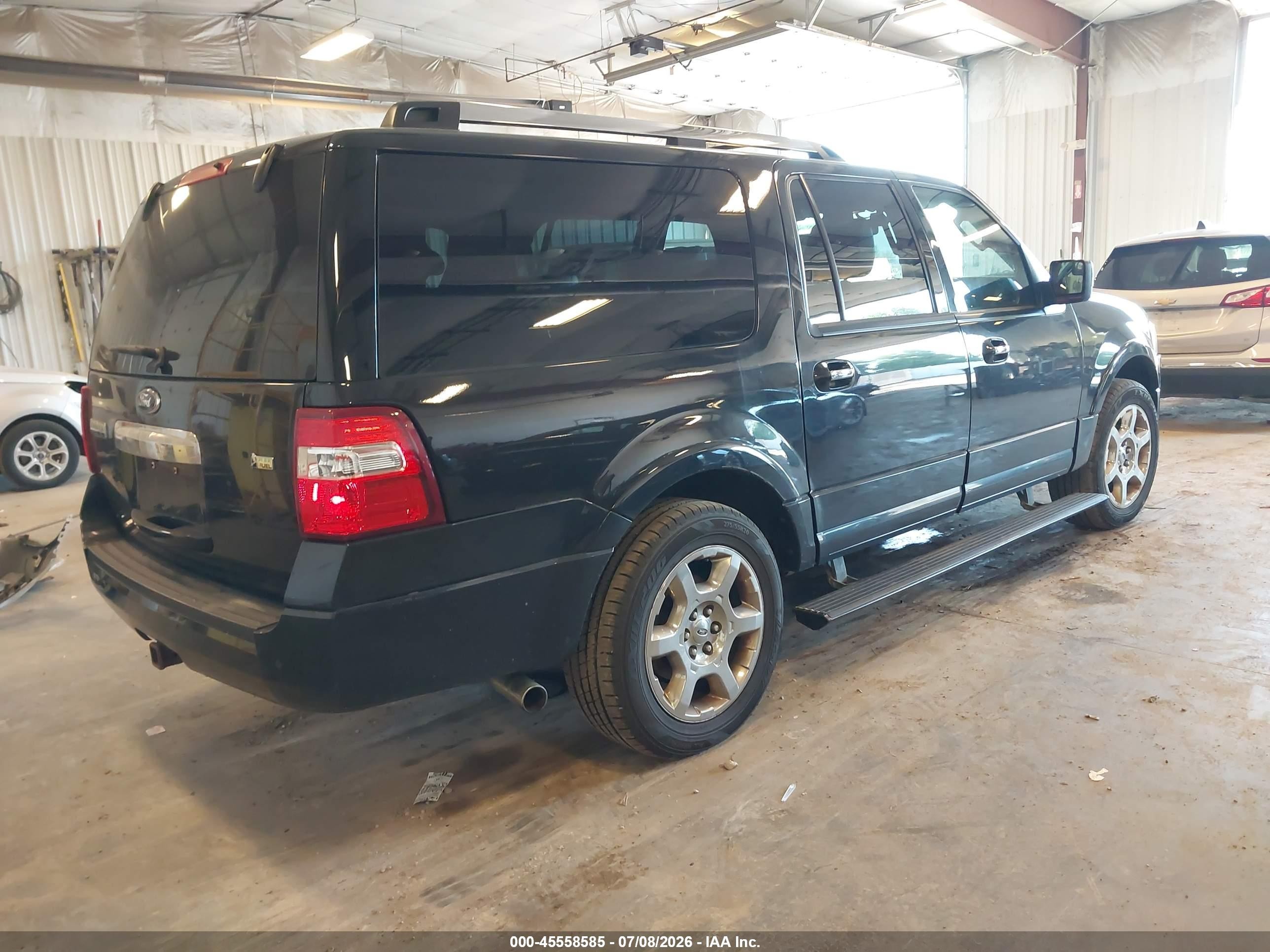 2013 Ford Expedition El Limited Black vin: 1FMJK2A58DEF34890