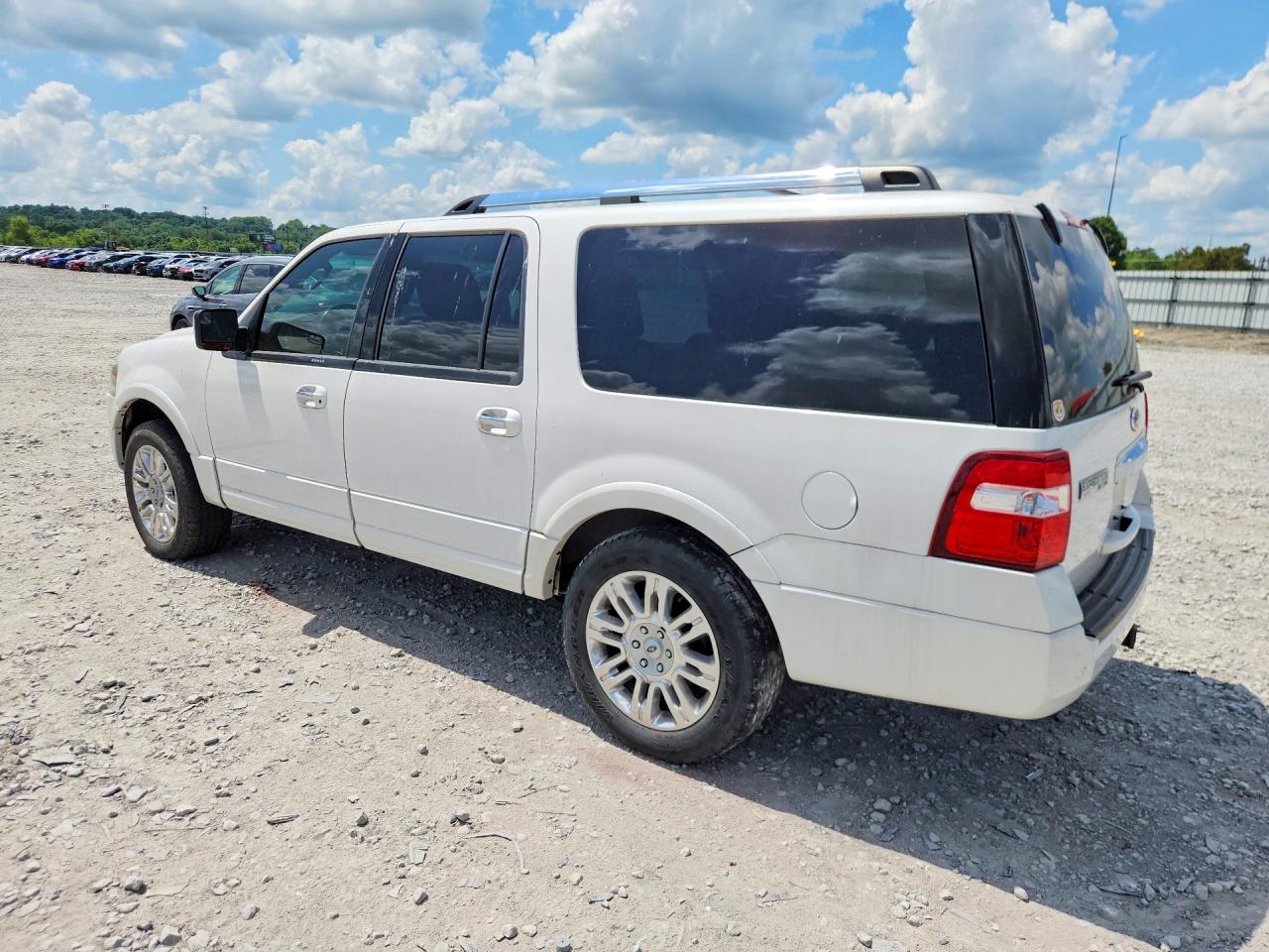 2014 Ford Expedition El Limited White vin: 1FMJK2A58EEF59113