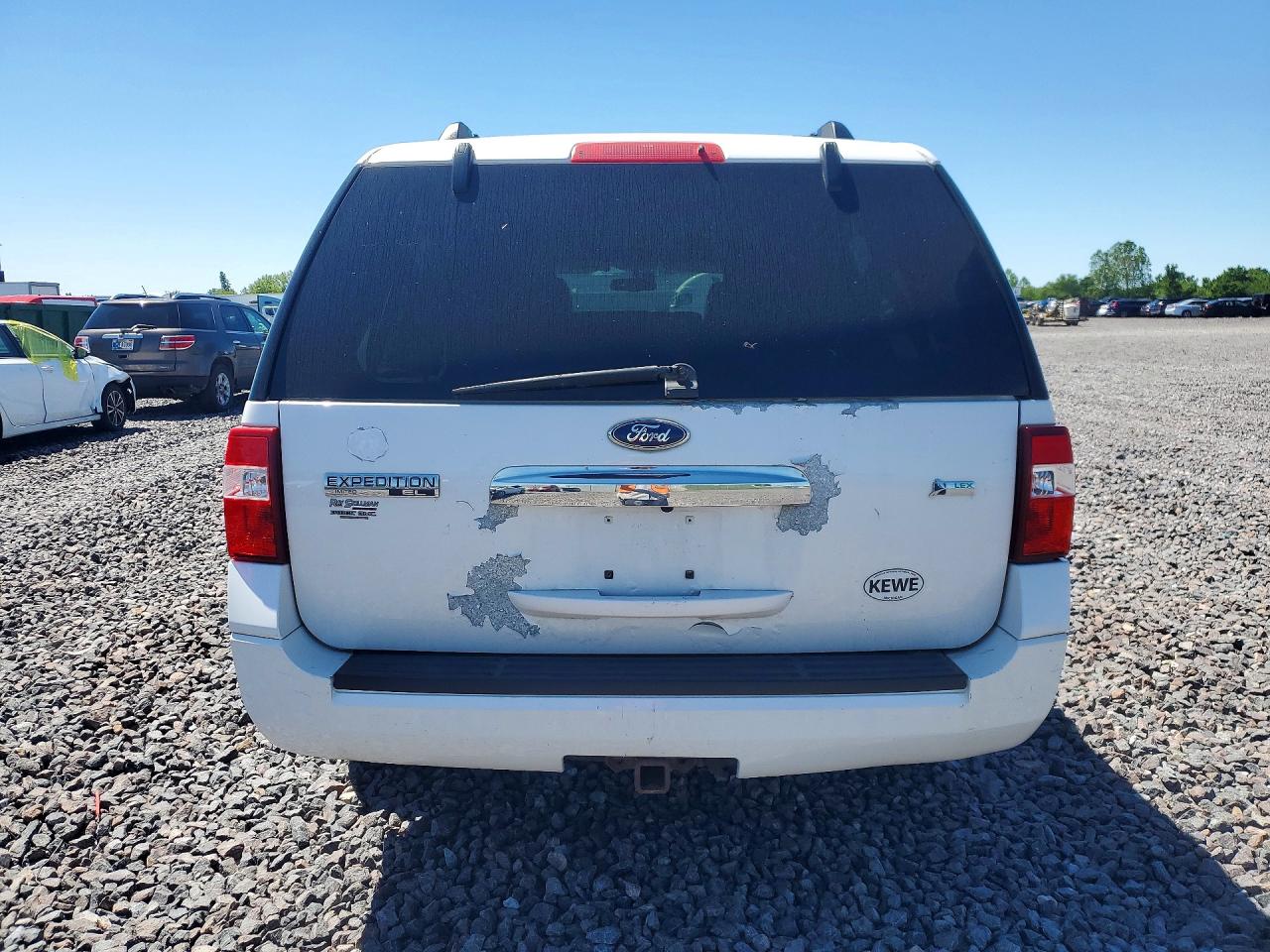 2010 Ford Expedition El Limited White vin: 1FMJK2A59AEB62133