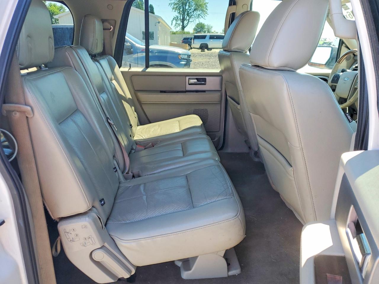 2010 Ford Expedition El Limited White vin: 1FMJK2A59AEB62133