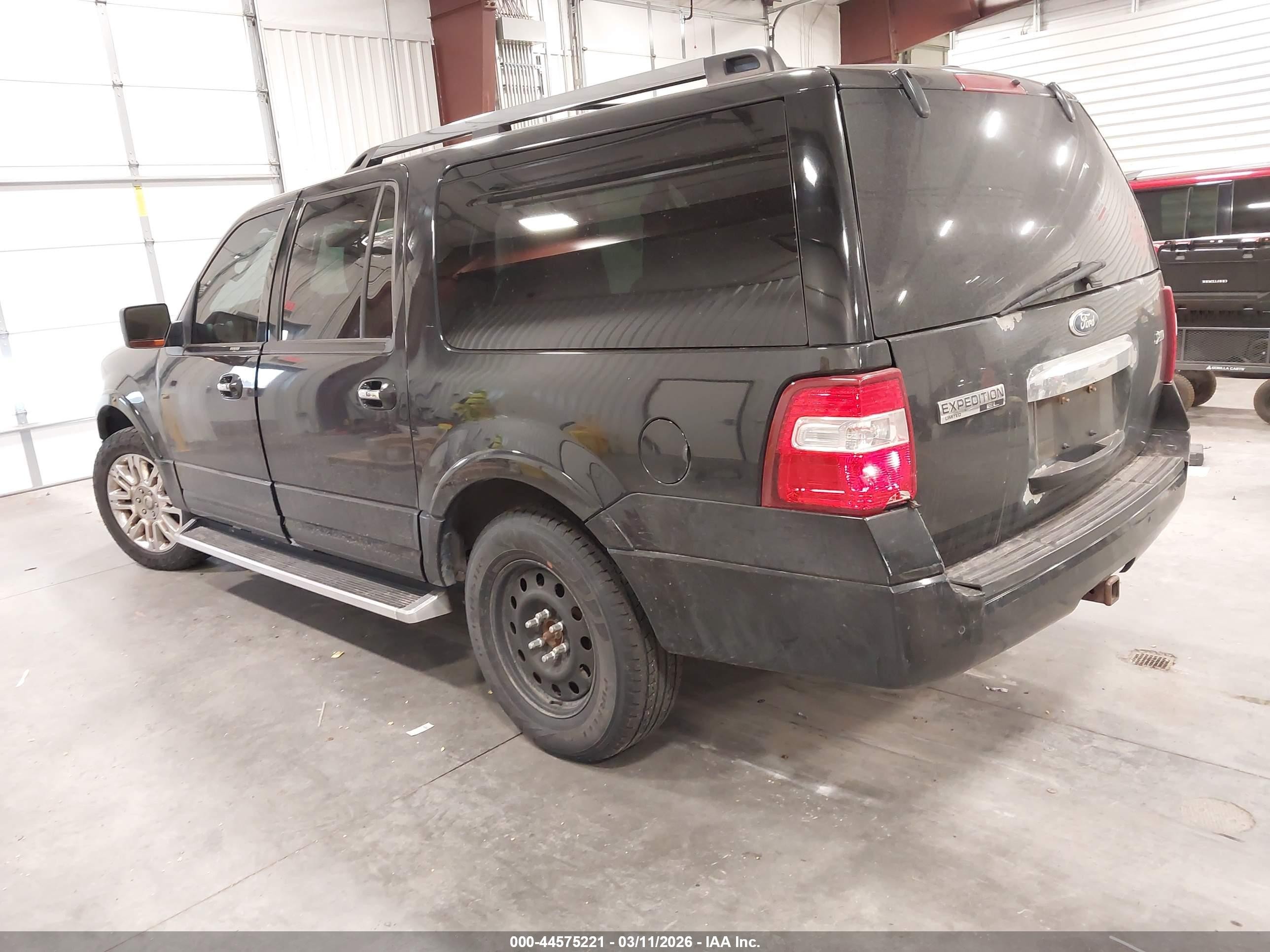 2011 Ford Expedition El Limited Black vin: 1FMJK2A59BEF41005