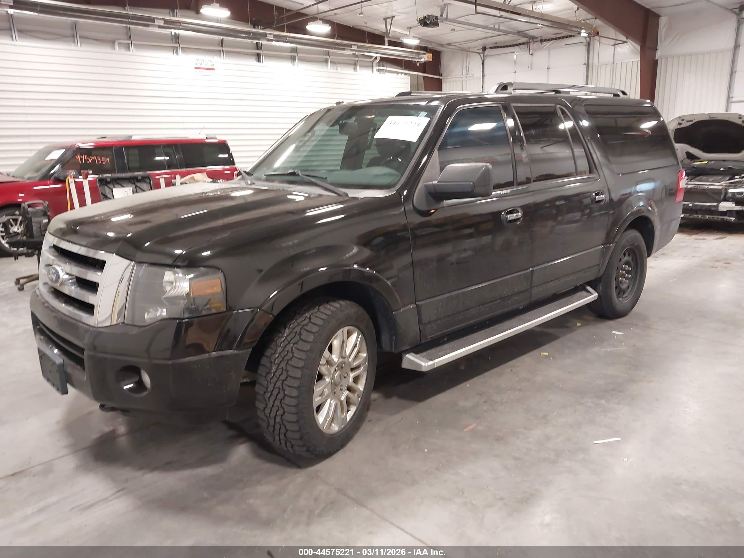 2011 Ford Expedition El Limited Black vin: 1FMJK2A59BEF41005
