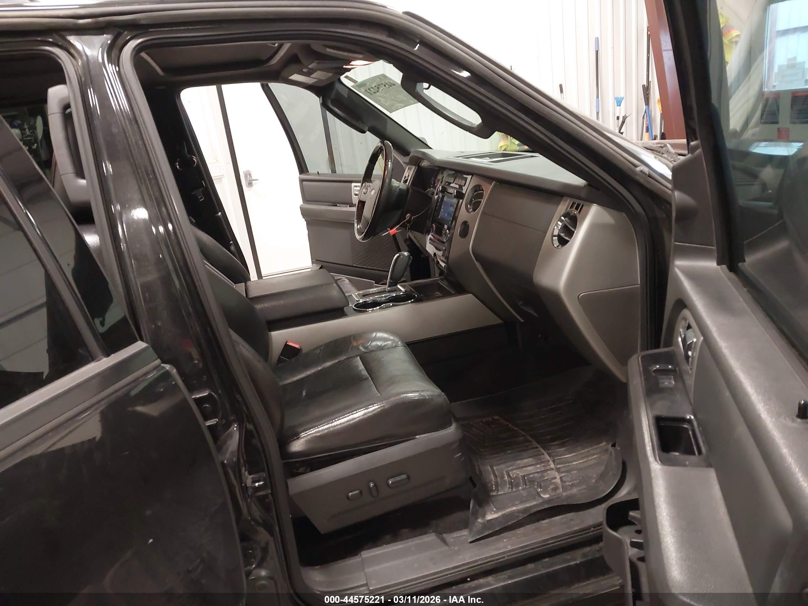 2011 Ford Expedition El Limited Black vin: 1FMJK2A59BEF41005