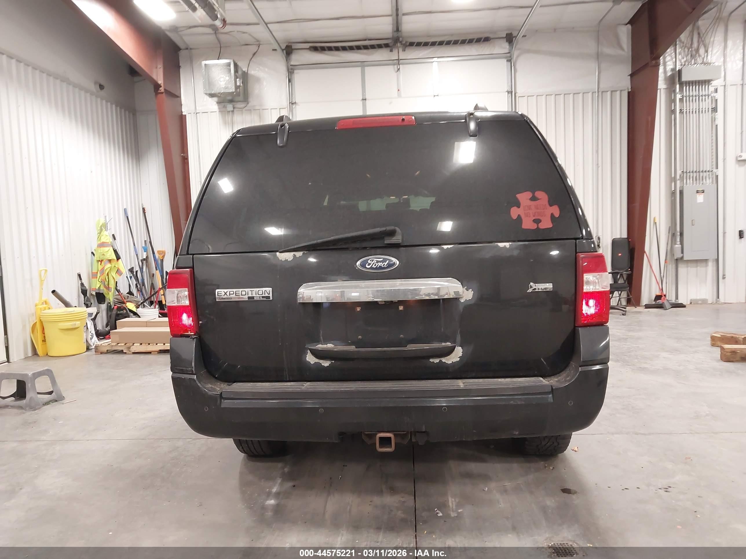 2011 Ford Expedition El Limited Black vin: 1FMJK2A59BEF41005