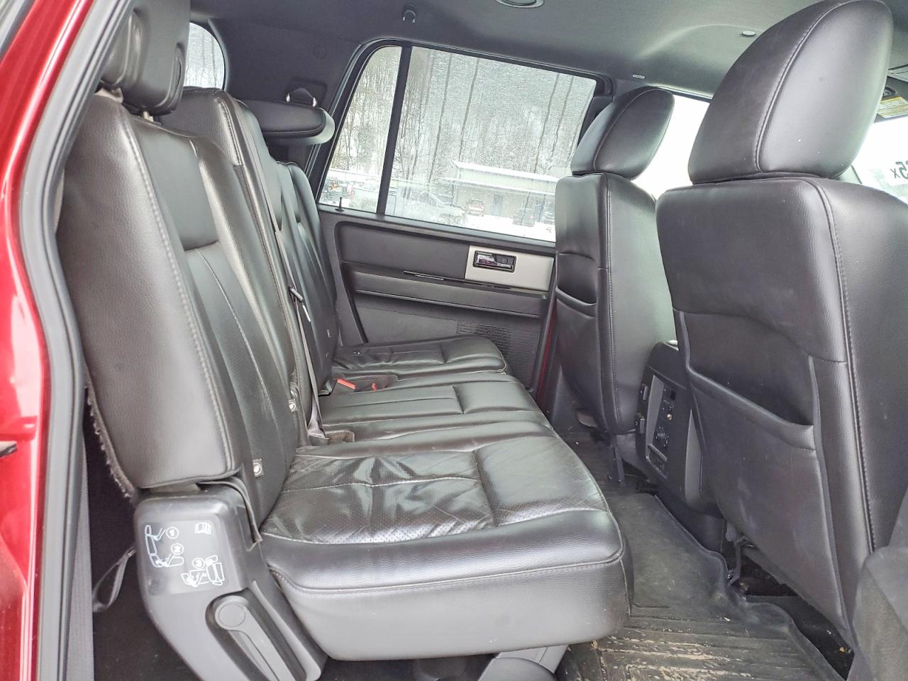 2014 Ford Expedition El Limited Red vin: 1FMJK2A59EEF57211