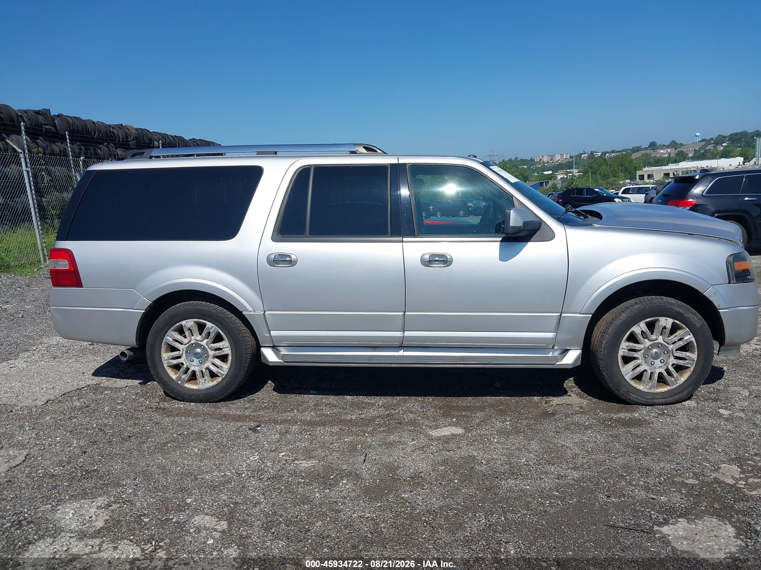 2011 Ford Expedition El Limited Silver vin: 1FMJK2A5XBEF15433