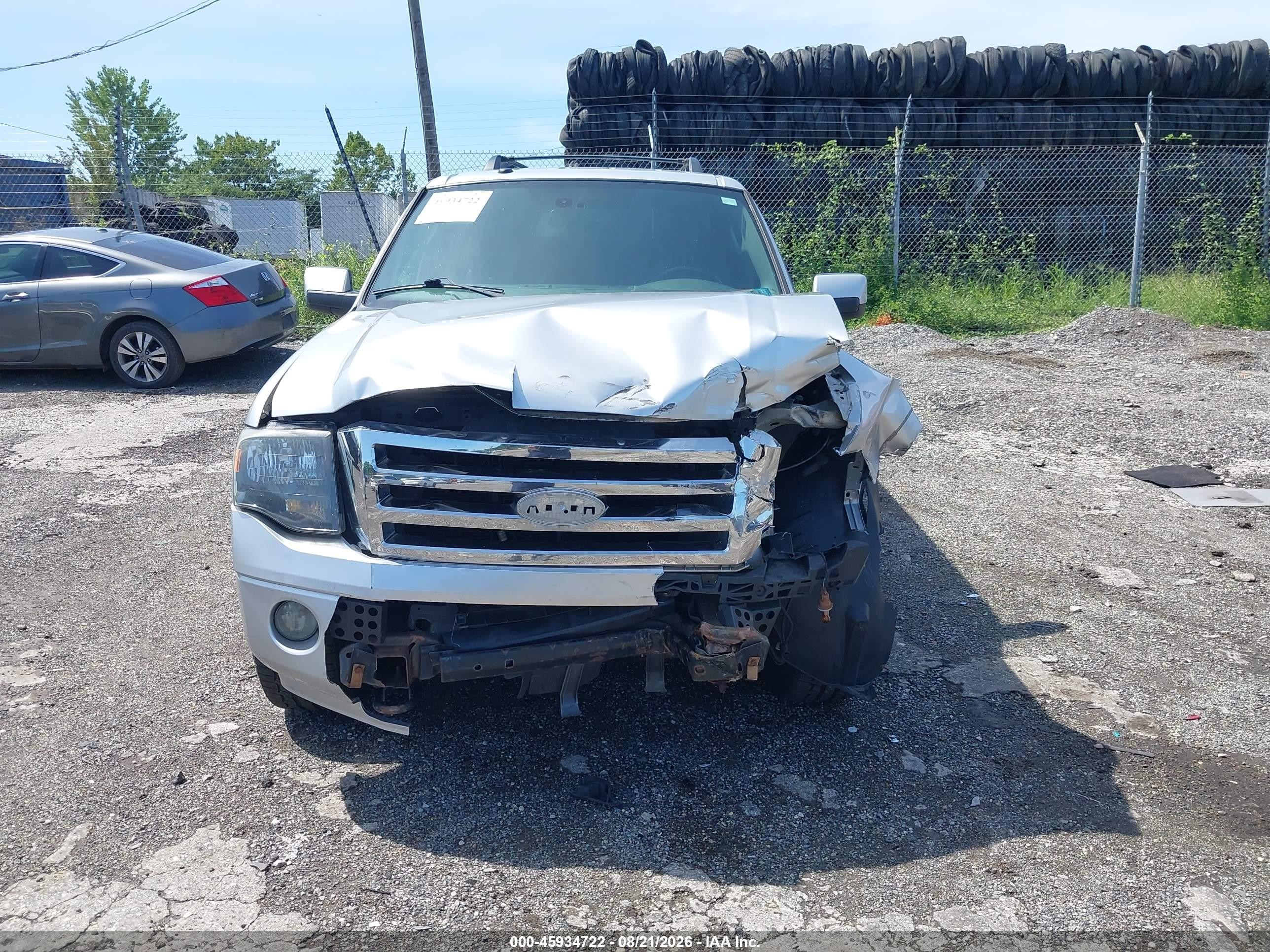 2011 Ford Expedition El Limited Silver vin: 1FMJK2A5XBEF15433