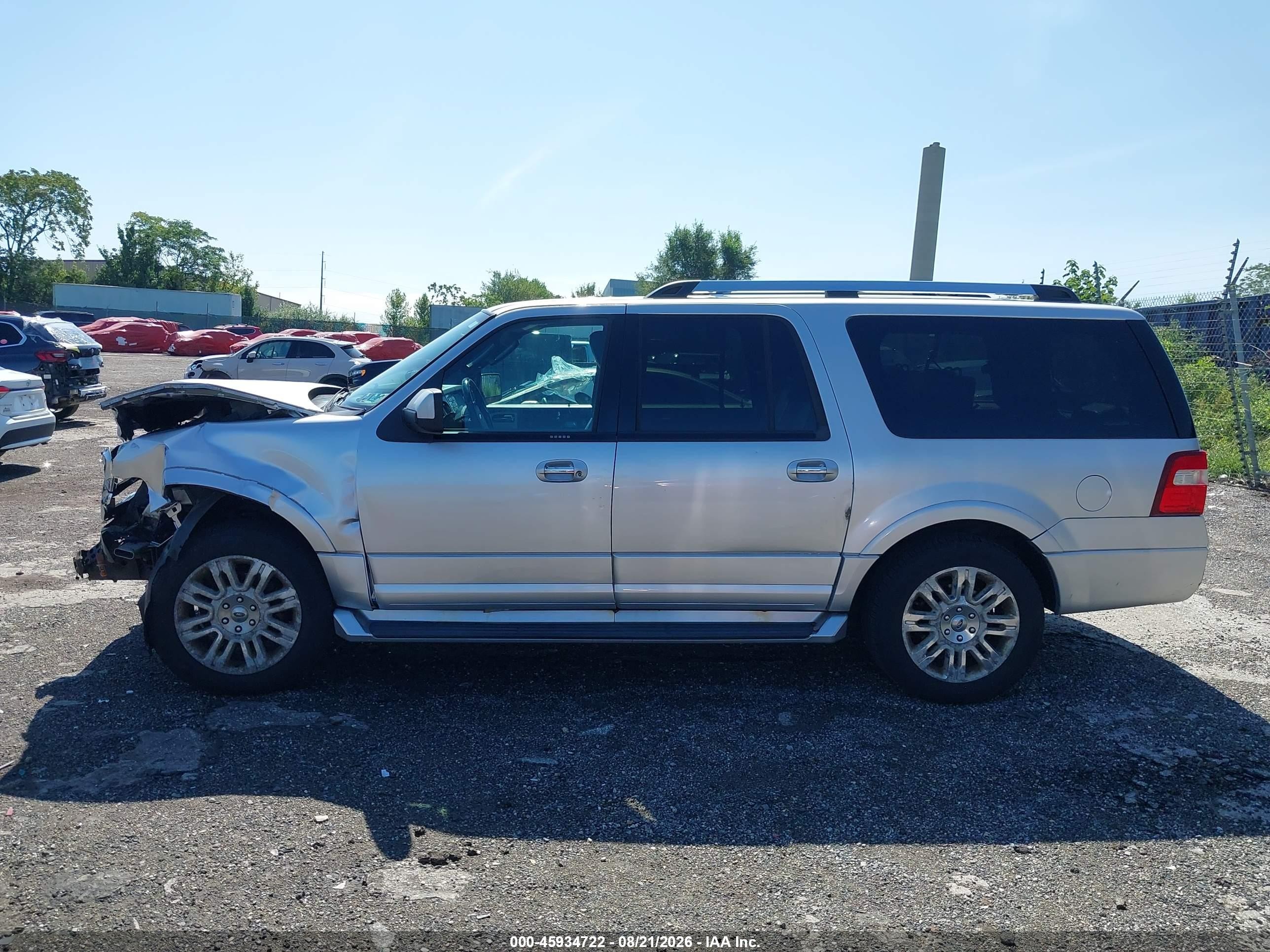 2011 Ford Expedition El Limited Silver vin: 1FMJK2A5XBEF15433