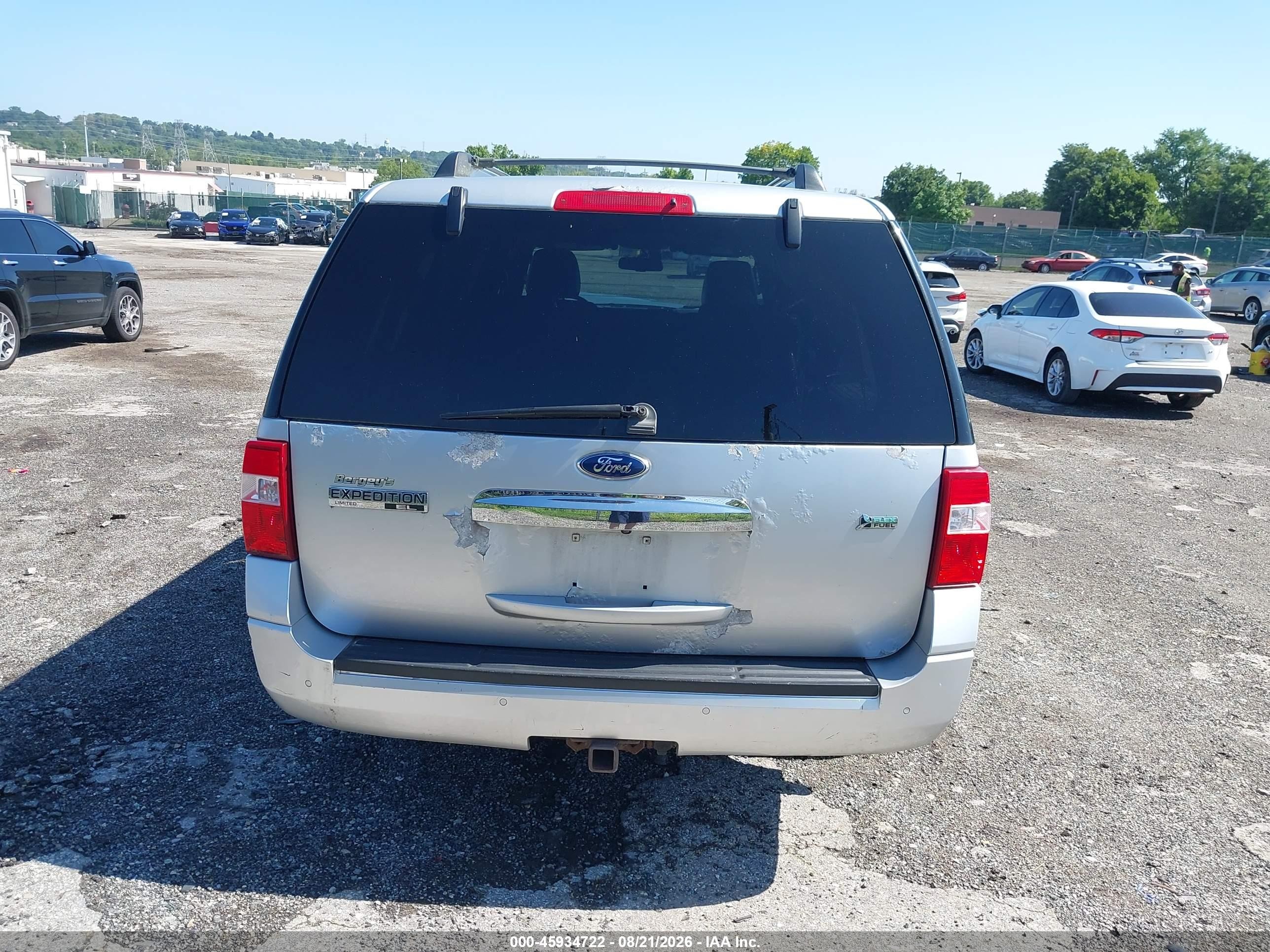 2011 Ford Expedition El Limited Silver vin: 1FMJK2A5XBEF15433