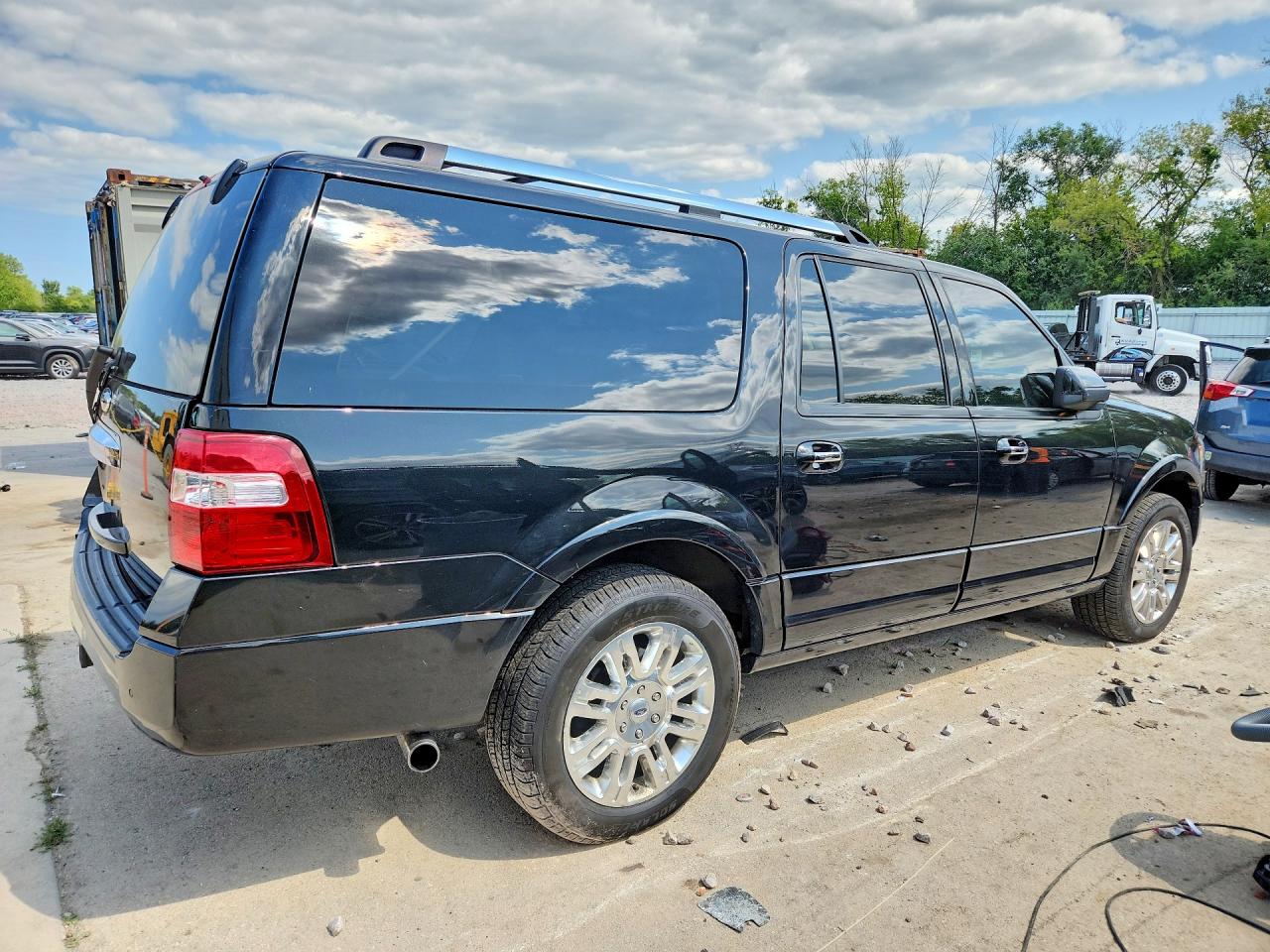 2012 Ford Expedition El Limited Black vin: 1FMJK2A5XCEF39023