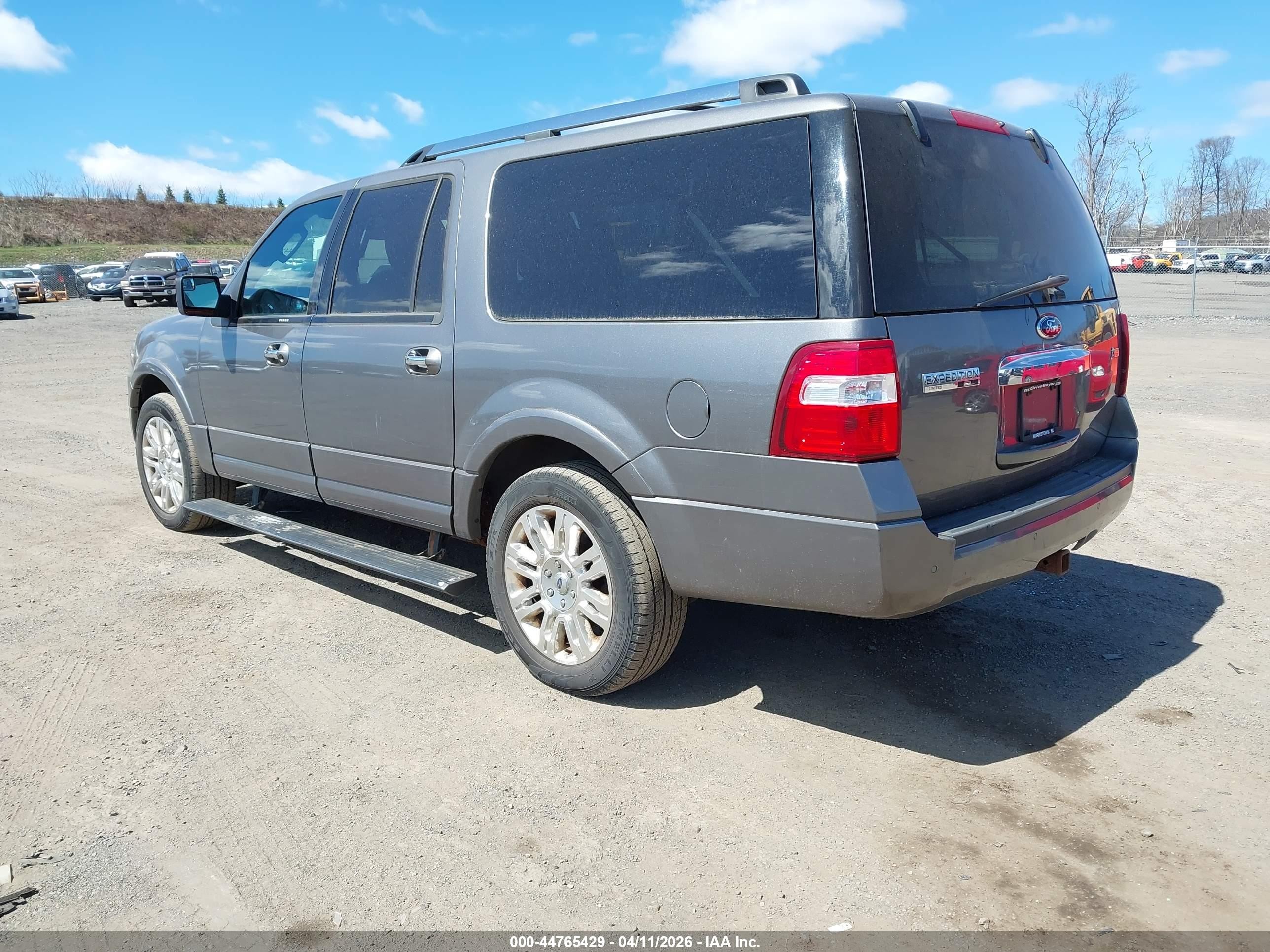 2013 Ford Expedition El Limited Gray vin: 1FMJK2A5XDEF34664