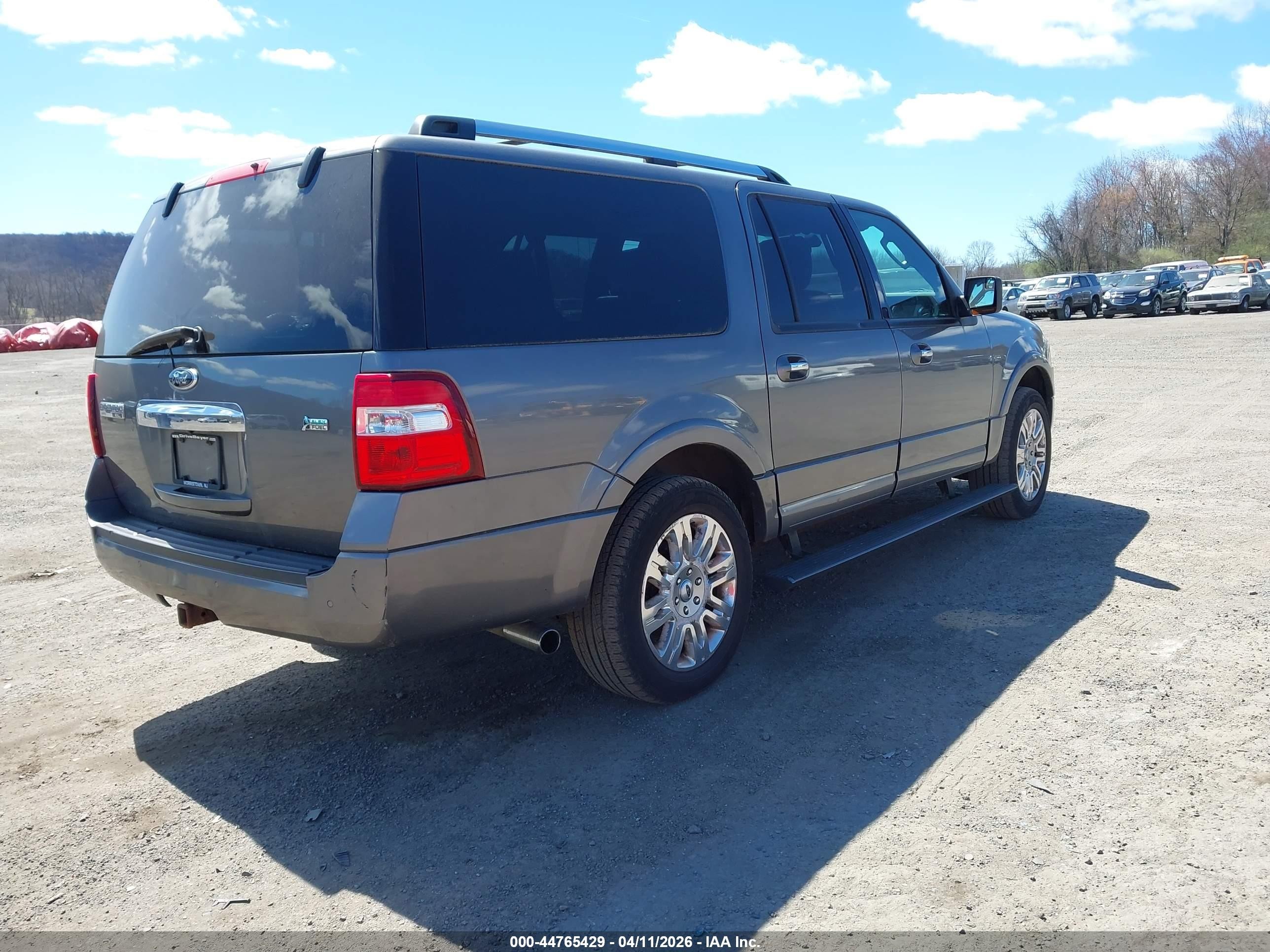 2013 Ford Expedition El Limited Gray vin: 1FMJK2A5XDEF34664
