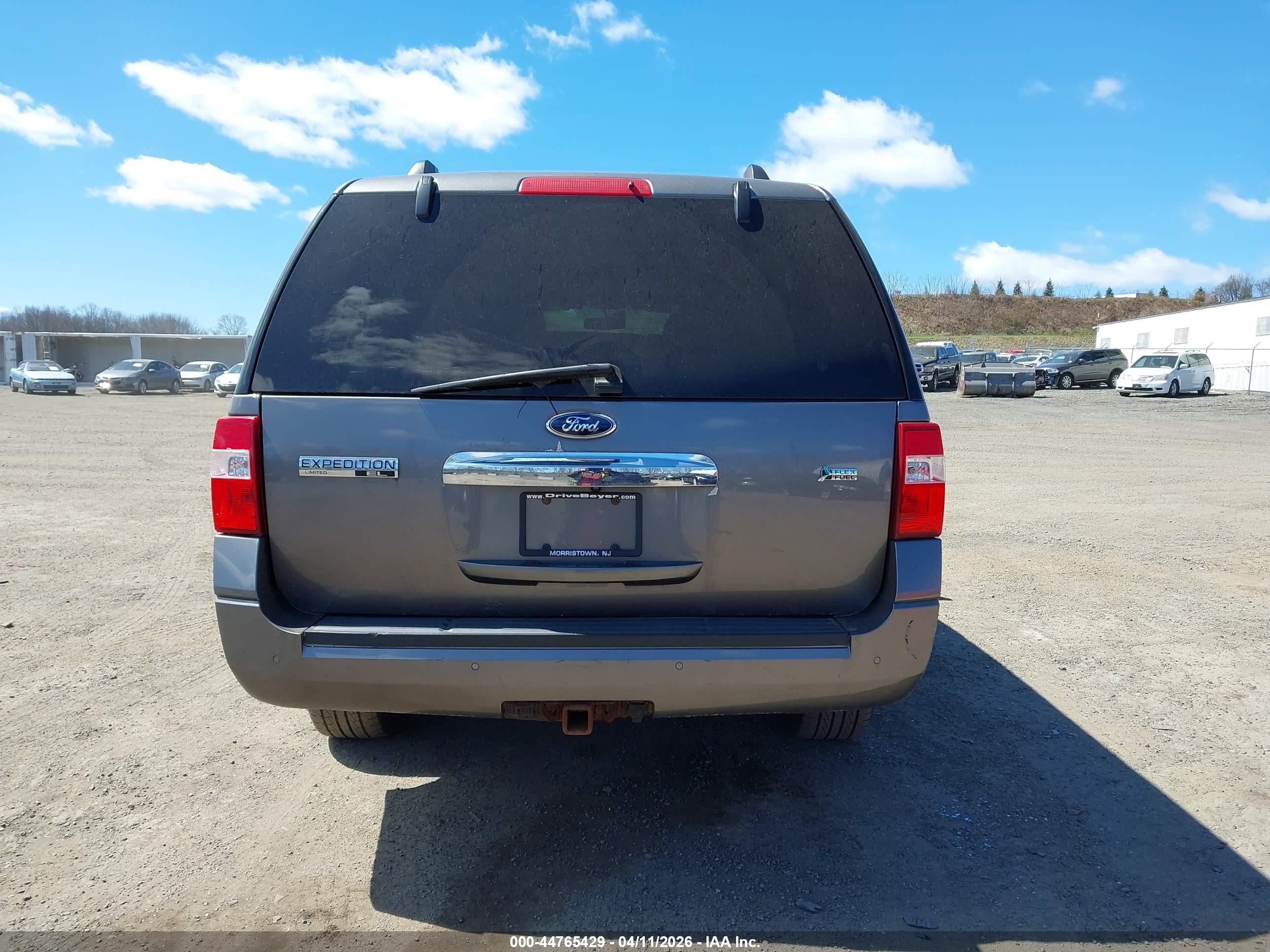 2013 Ford Expedition El Limited Gray vin: 1FMJK2A5XDEF34664