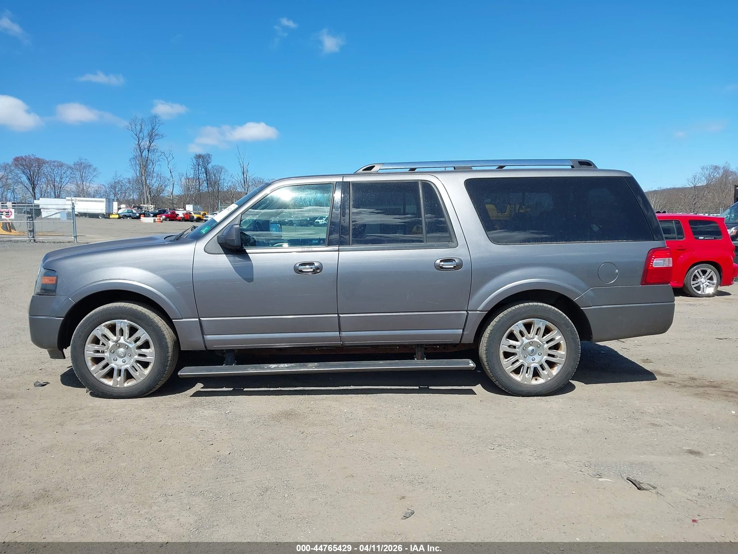2013 Ford Expedition El Limited Gray vin: 1FMJK2A5XDEF34664