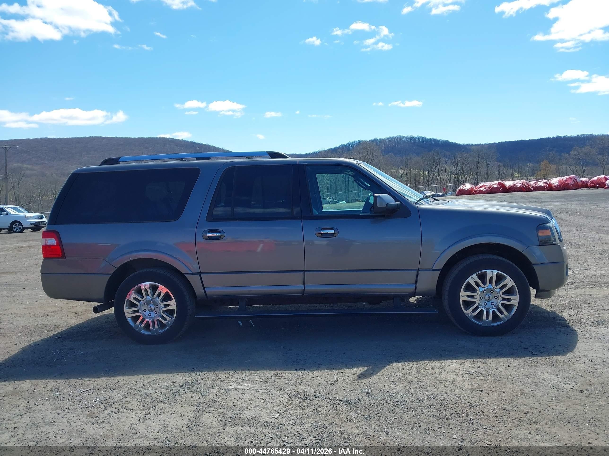 2013 Ford Expedition El Limited Gray vin: 1FMJK2A5XDEF34664