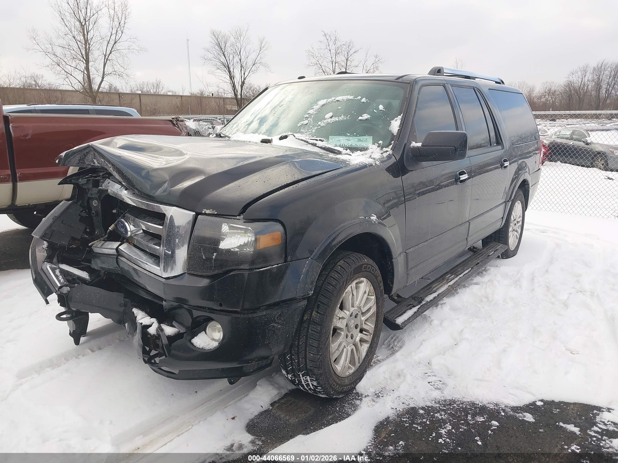 2013 Ford Expedition Max Limited Black vin: 1FMJK2A5XDEF38696