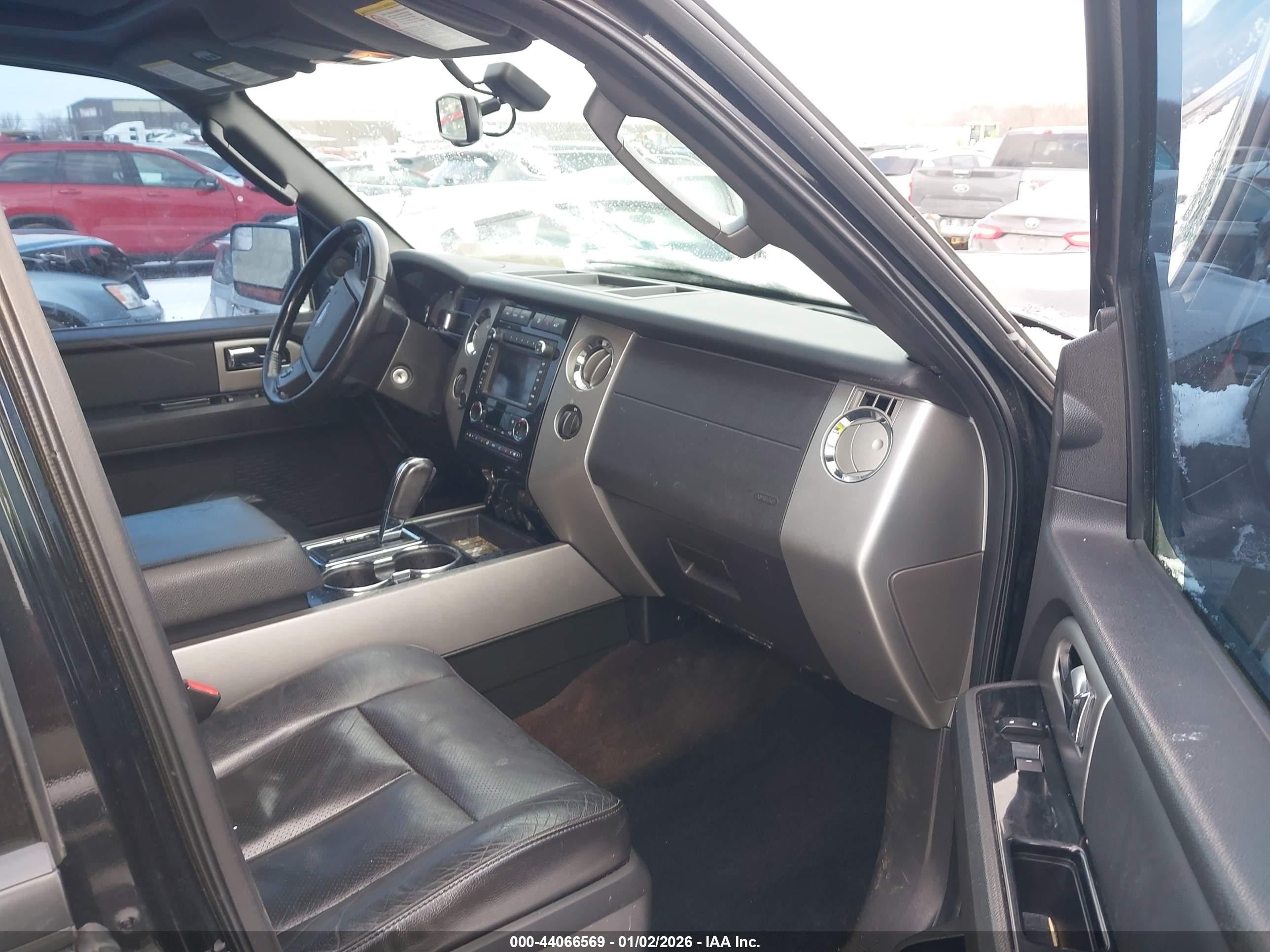 2013 Ford Expedition Max Limited Black vin: 1FMJK2A5XDEF38696
