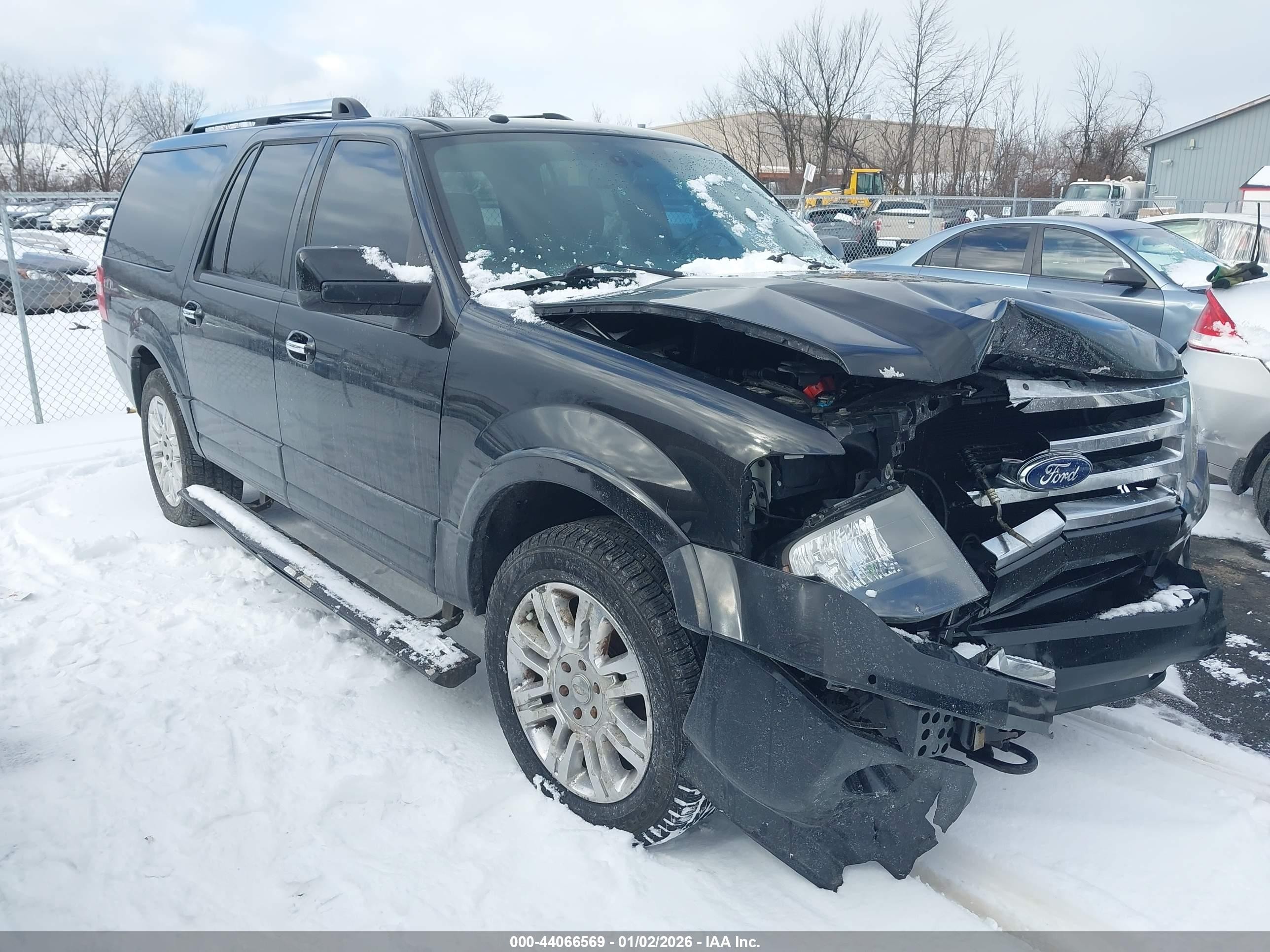 2013 Ford Expedition Max Limited Black vin: 1FMJK2A5XDEF38696
