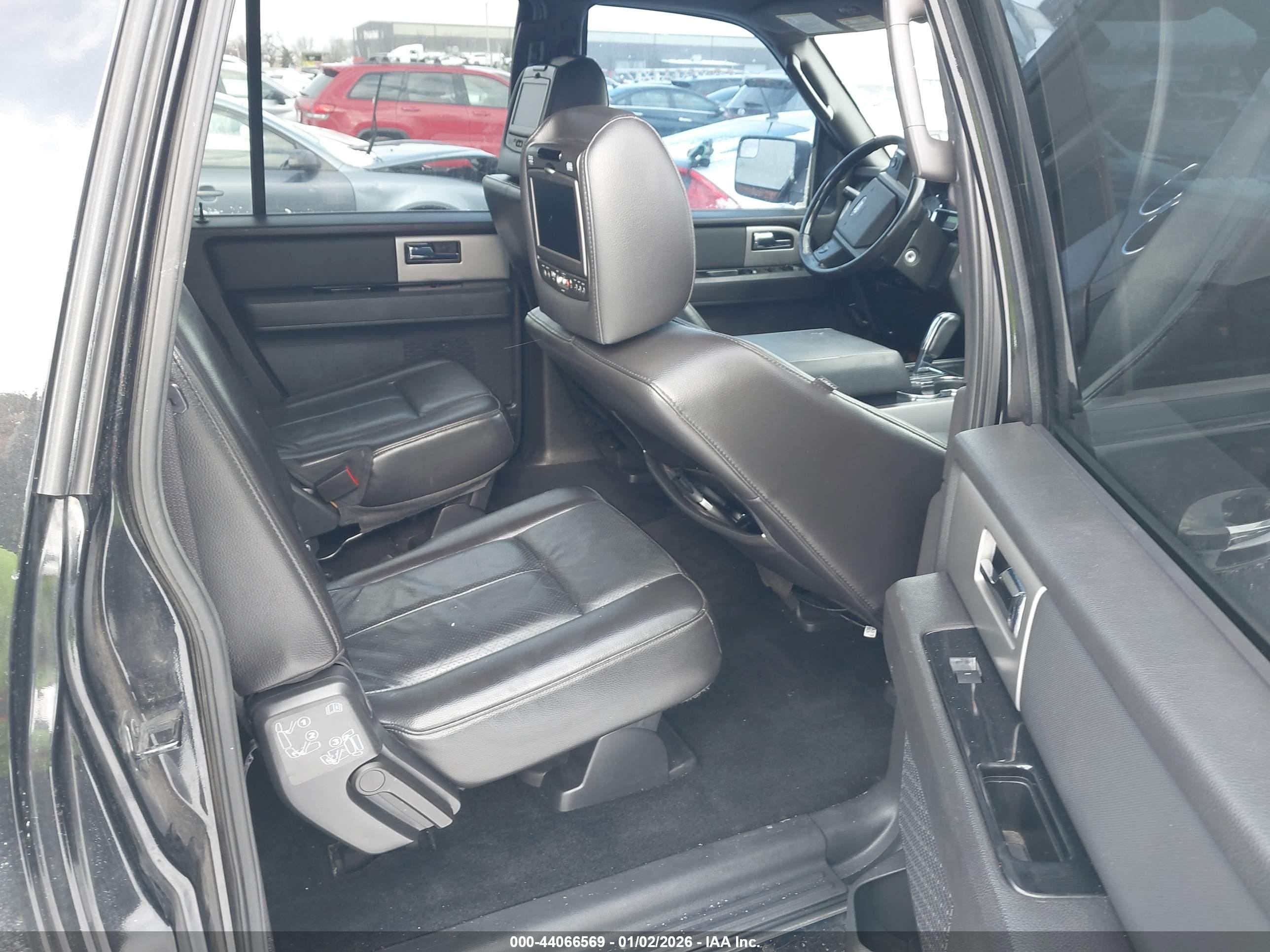 2013 Ford Expedition Max Limited Black vin: 1FMJK2A5XDEF38696