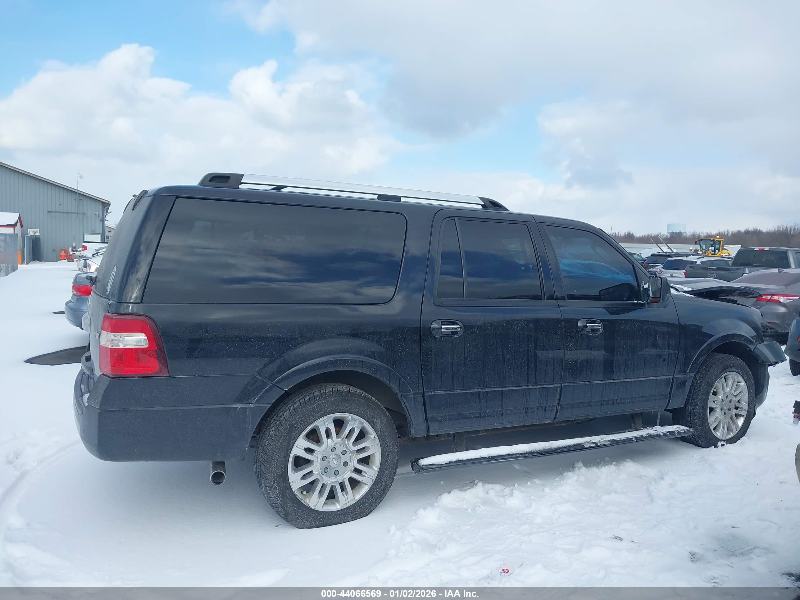 2013 Ford Expedition Max Limited Black vin: 1FMJK2A5XDEF38696
