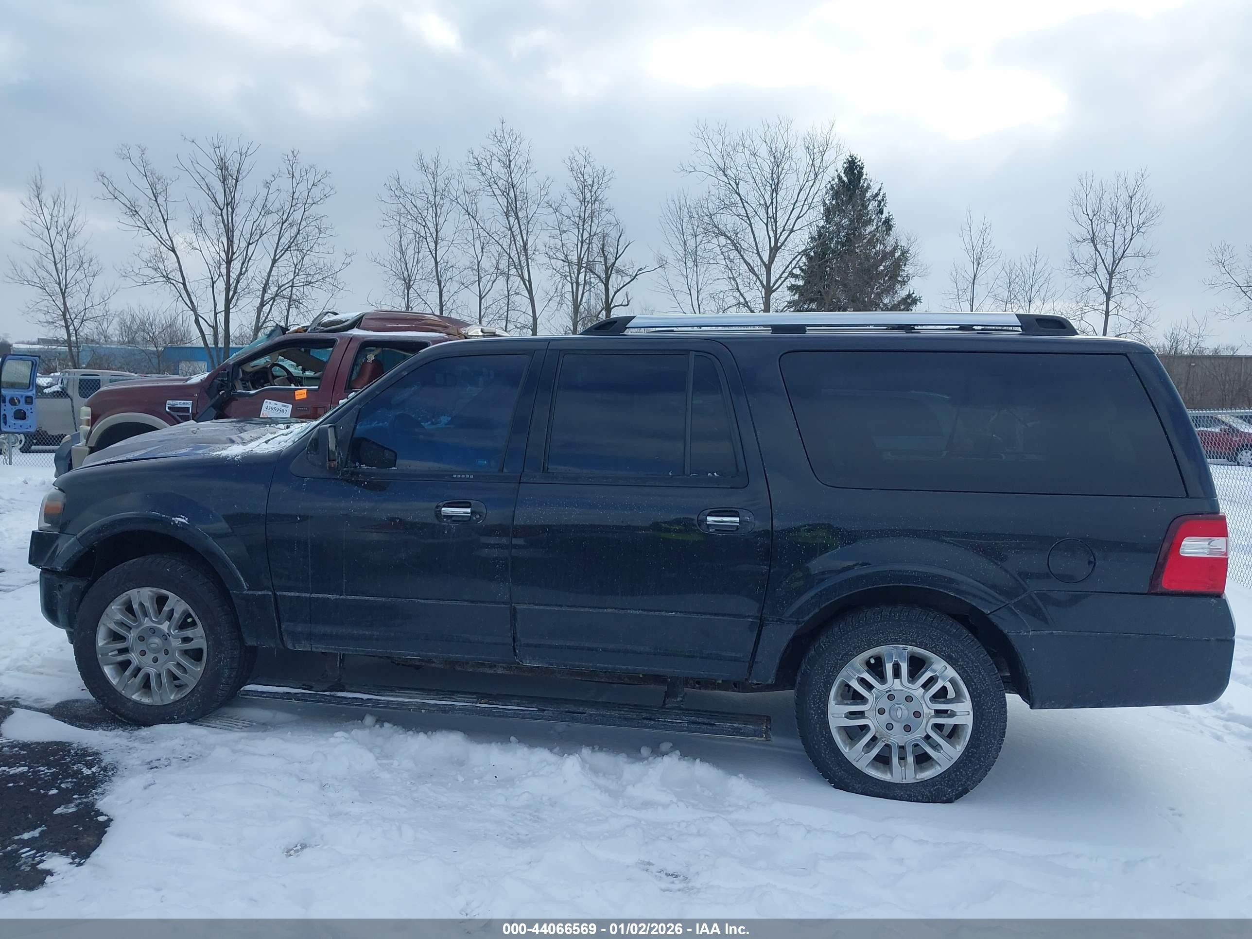 2013 Ford Expedition Max Limited Black vin: 1FMJK2A5XDEF38696