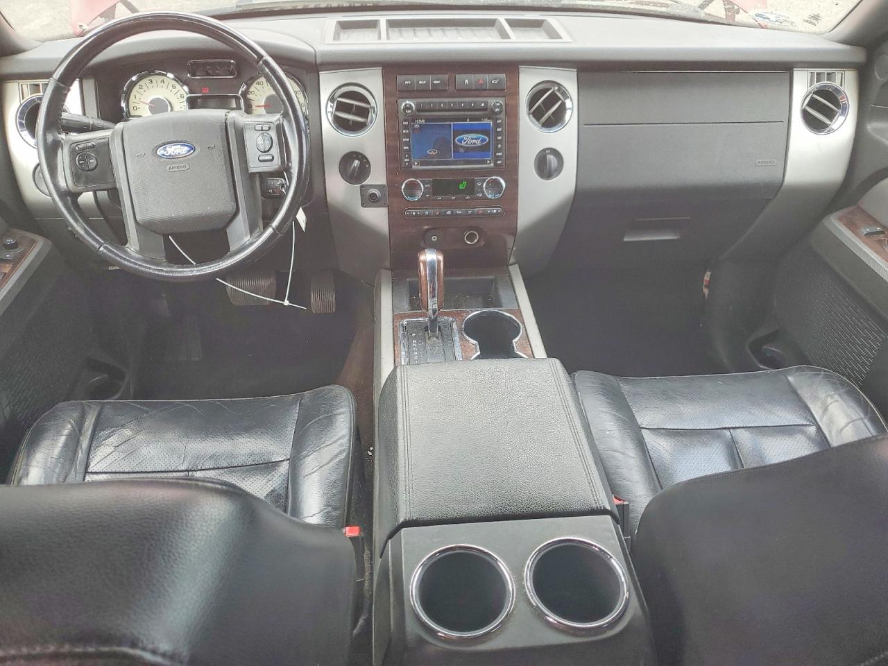 2013 Ford Expedition El Limited Red vin: 1FMJK2A5XDEF43669