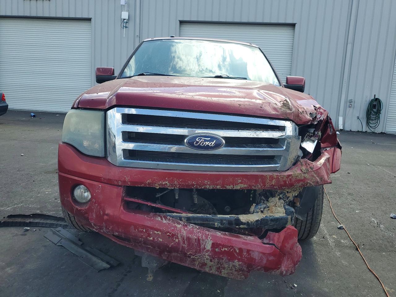 2013 Ford Expedition El Limited Red vin: 1FMJK2A5XDEF43669