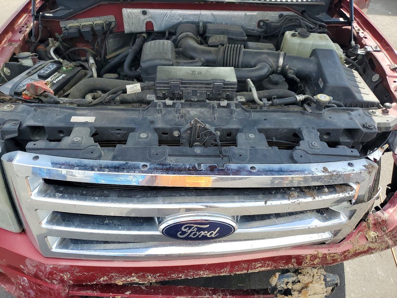 2013 Ford Expedition El Limited Red vin: 1FMJK2A5XDEF43669