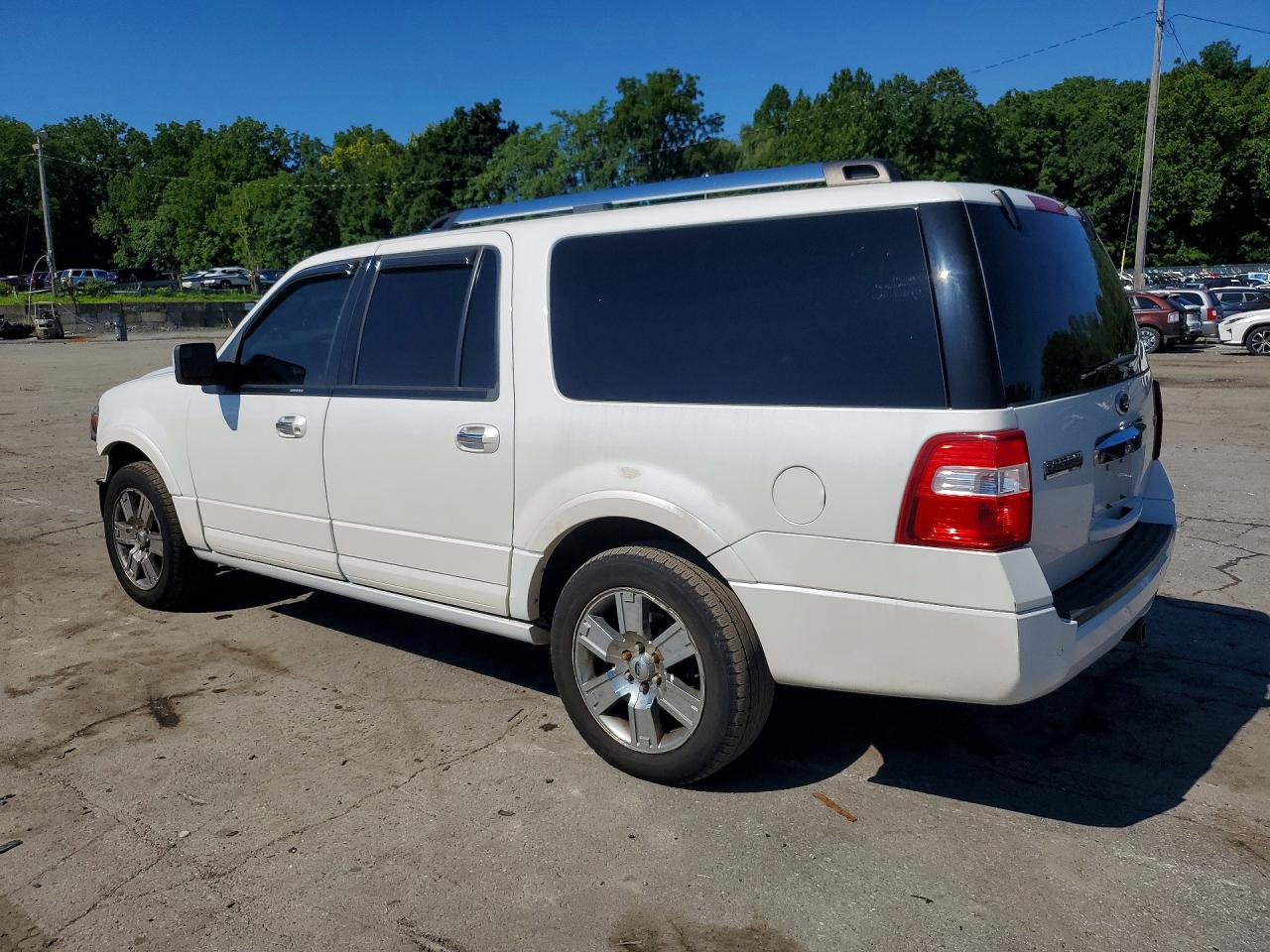 2014 Ford Expedition El Limited White vin: 1FMJK2A5XEEF61445