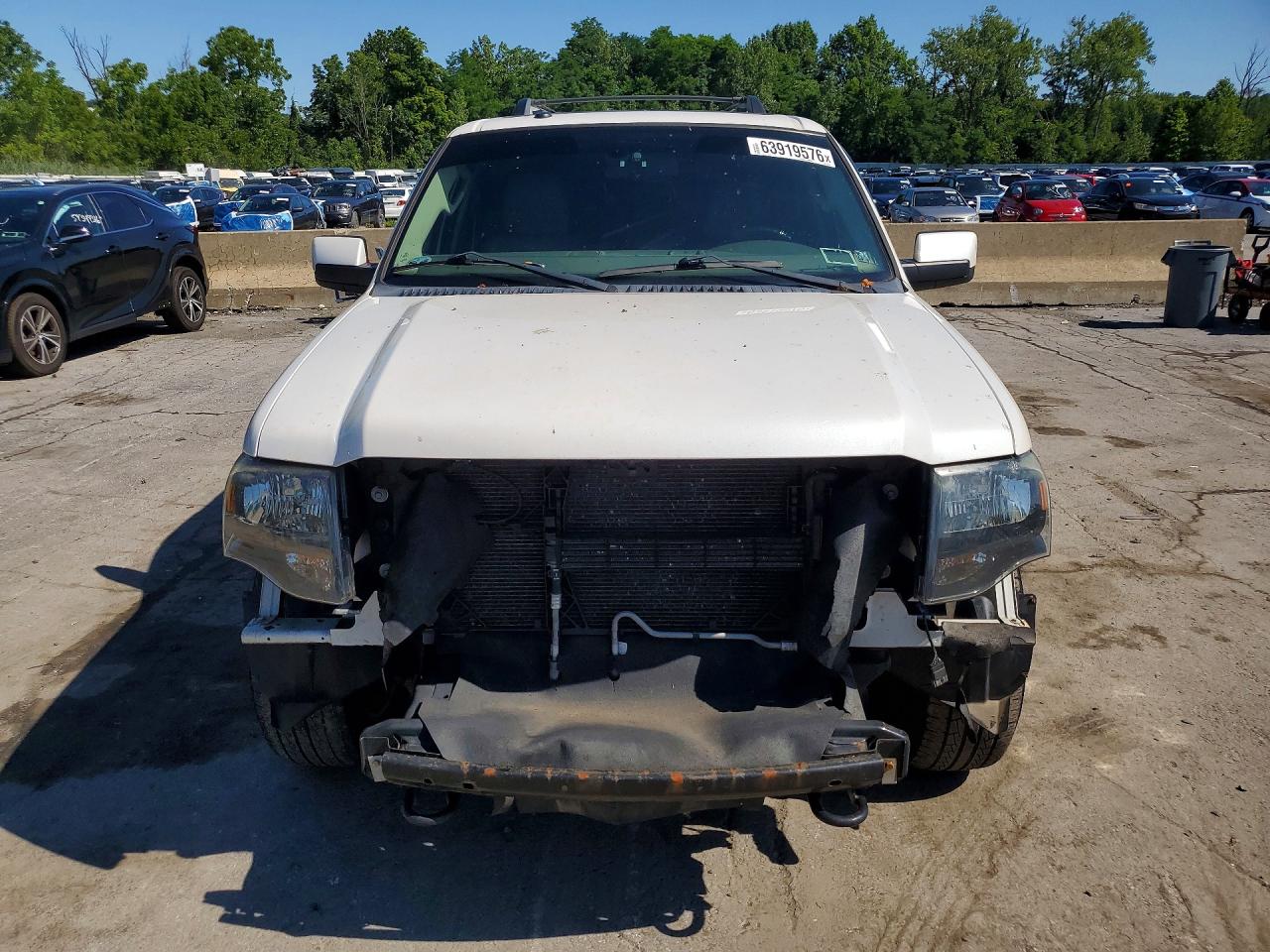 2014 Ford Expedition El Limited White vin: 1FMJK2A5XEEF61445