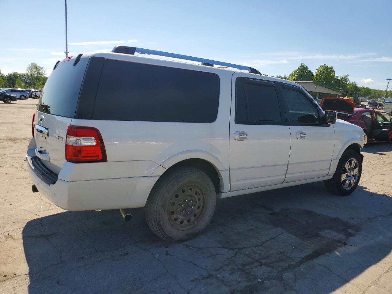 2014 Ford Expedition El Limited White vin: 1FMJK2A5XEEF61445