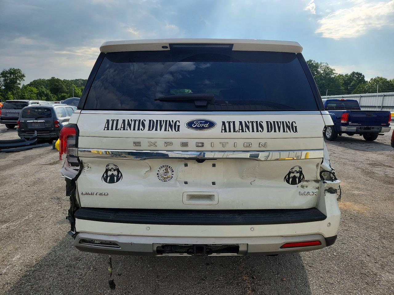 2024 Ford Expedition Max Limited White vin: 1FMJK2A88REA01701