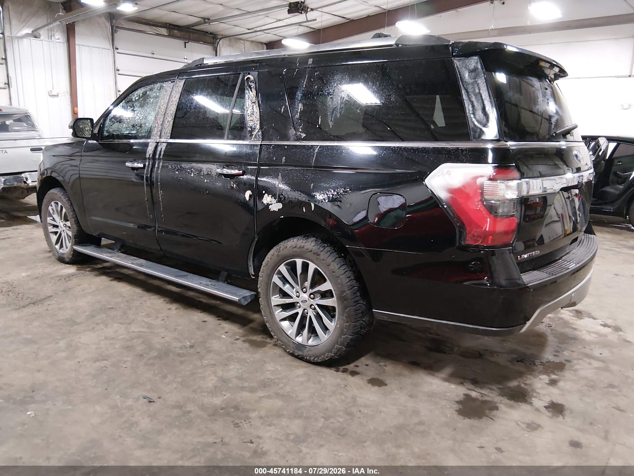 2018 Ford Expedition Max Limited Black vin: 1FMJK2AT0JEA19585