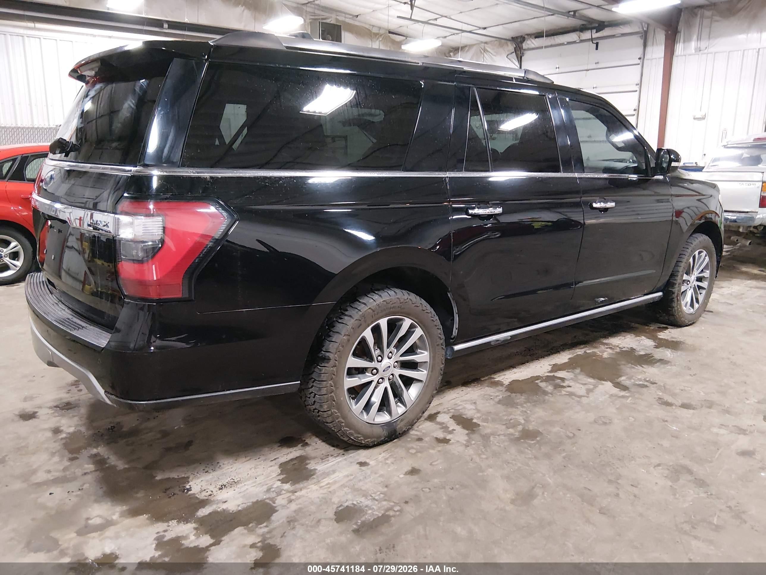 2018 Ford Expedition Max Limited Black vin: 1FMJK2AT0JEA19585