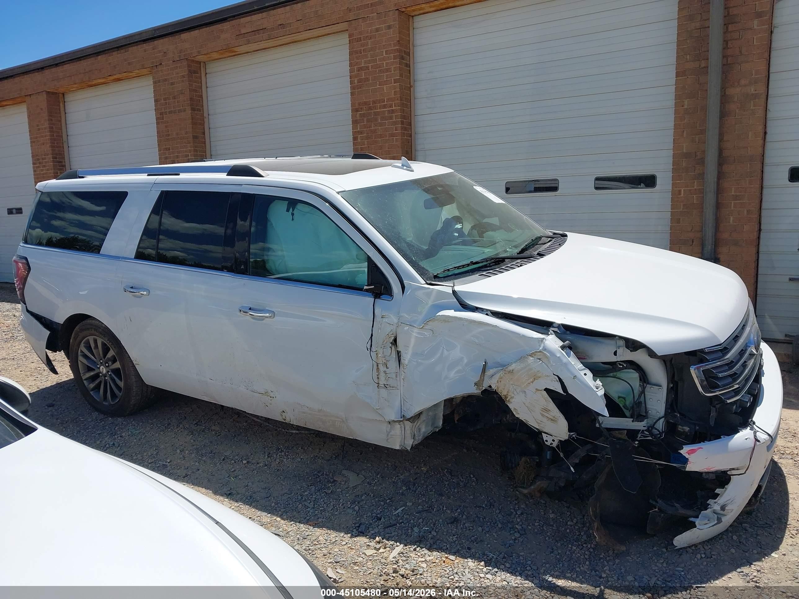2021 Ford Expedition Limited Max White vin: 1FMJK2AT1MEA38070