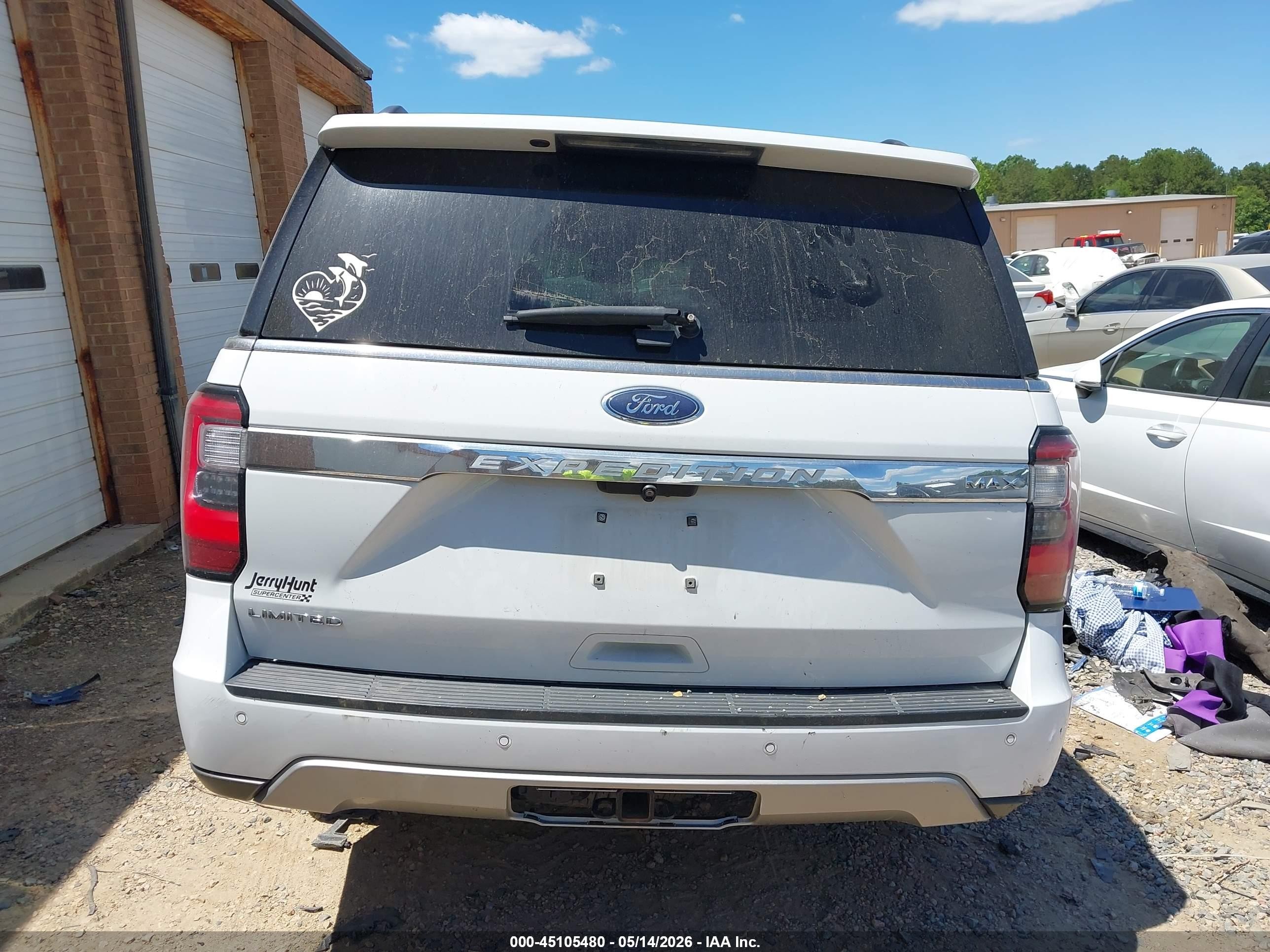 2021 Ford Expedition Limited Max White vin: 1FMJK2AT1MEA38070