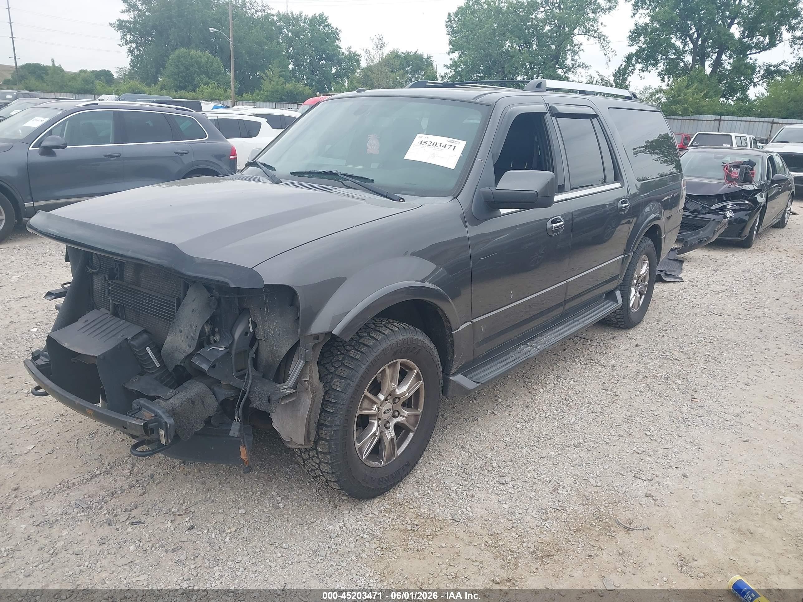 2015 Ford Expedition El Limited Gray vin: 1FMJK2AT2FEF07086