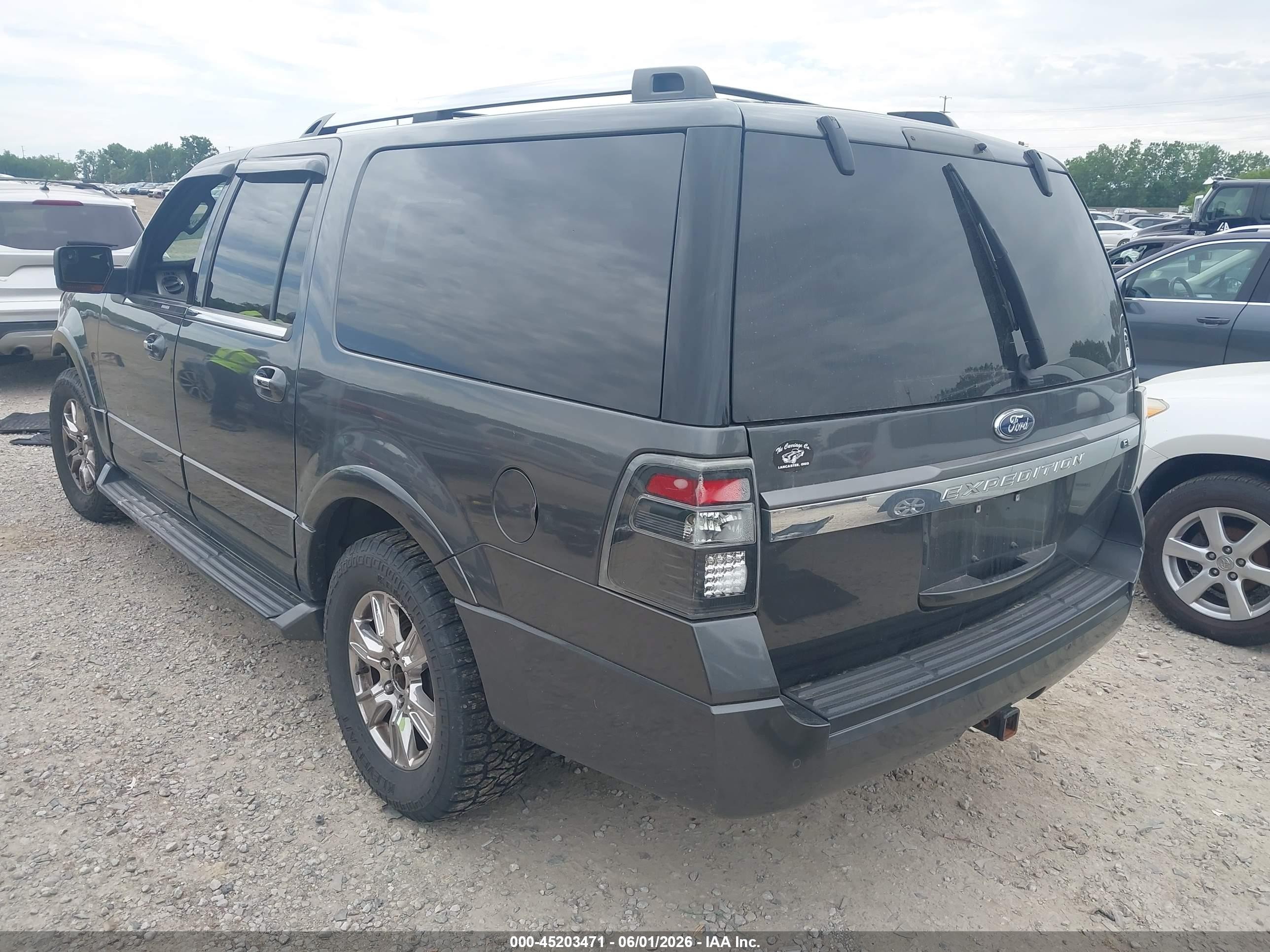 2015 Ford Expedition El Limited Gray vin: 1FMJK2AT2FEF07086
