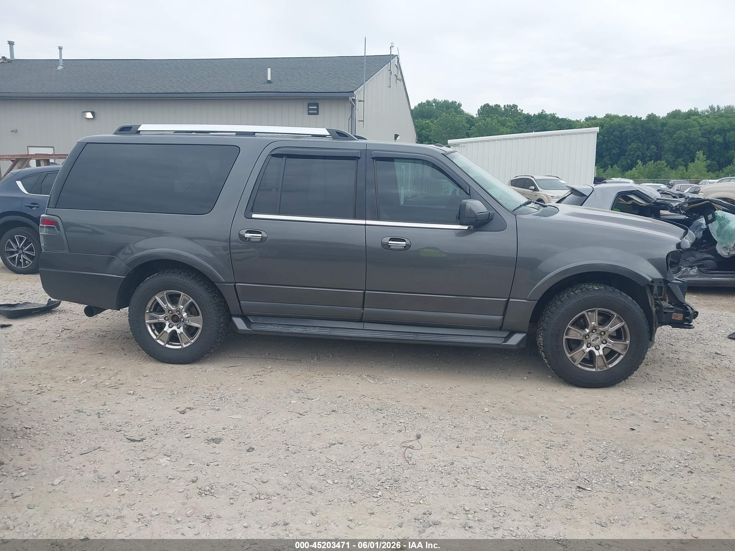 2015 Ford Expedition El Limited Gray vin: 1FMJK2AT2FEF07086