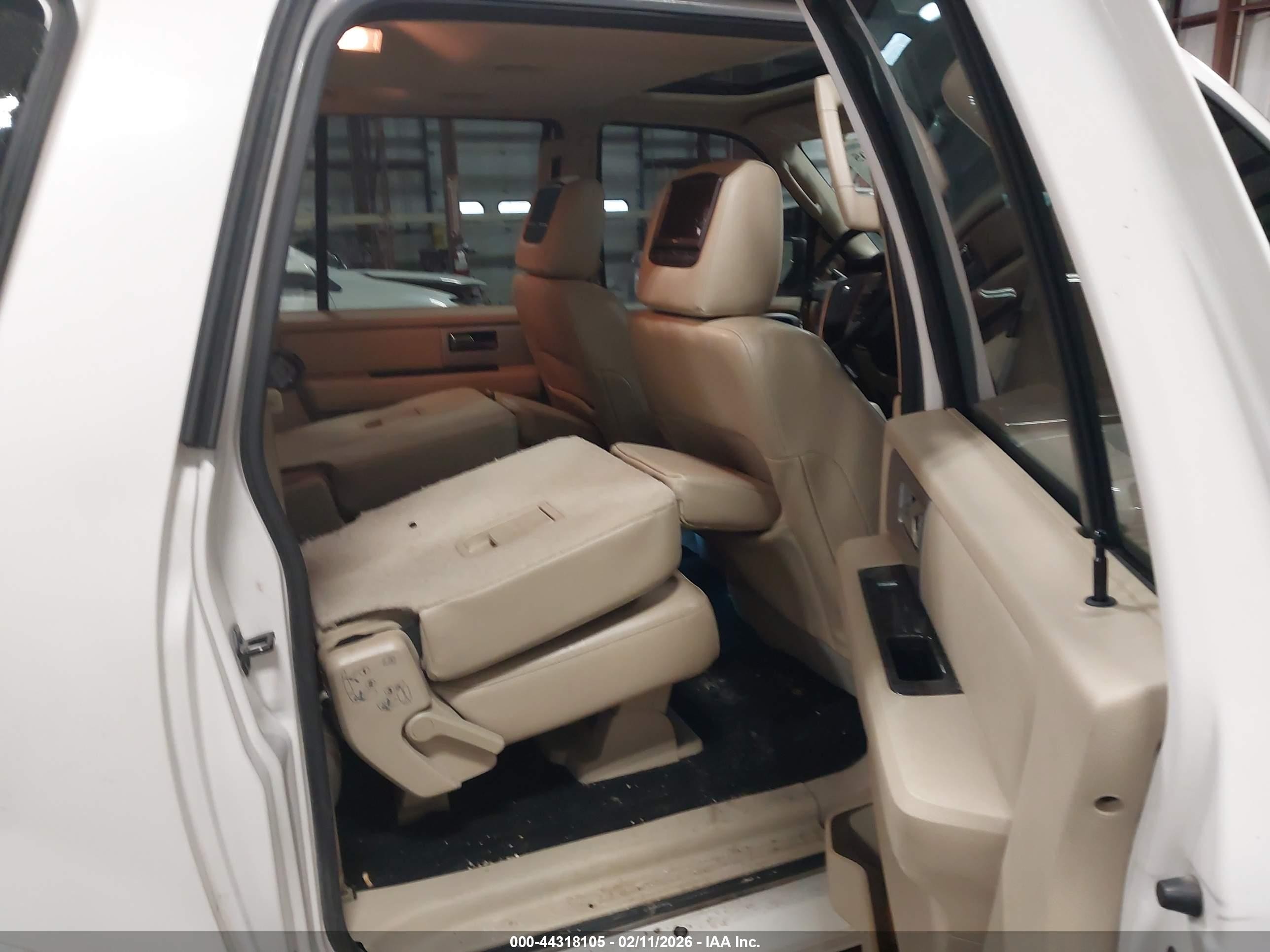 2015 Ford Expedition Max Limited White vin: 1FMJK2AT2FEF12000