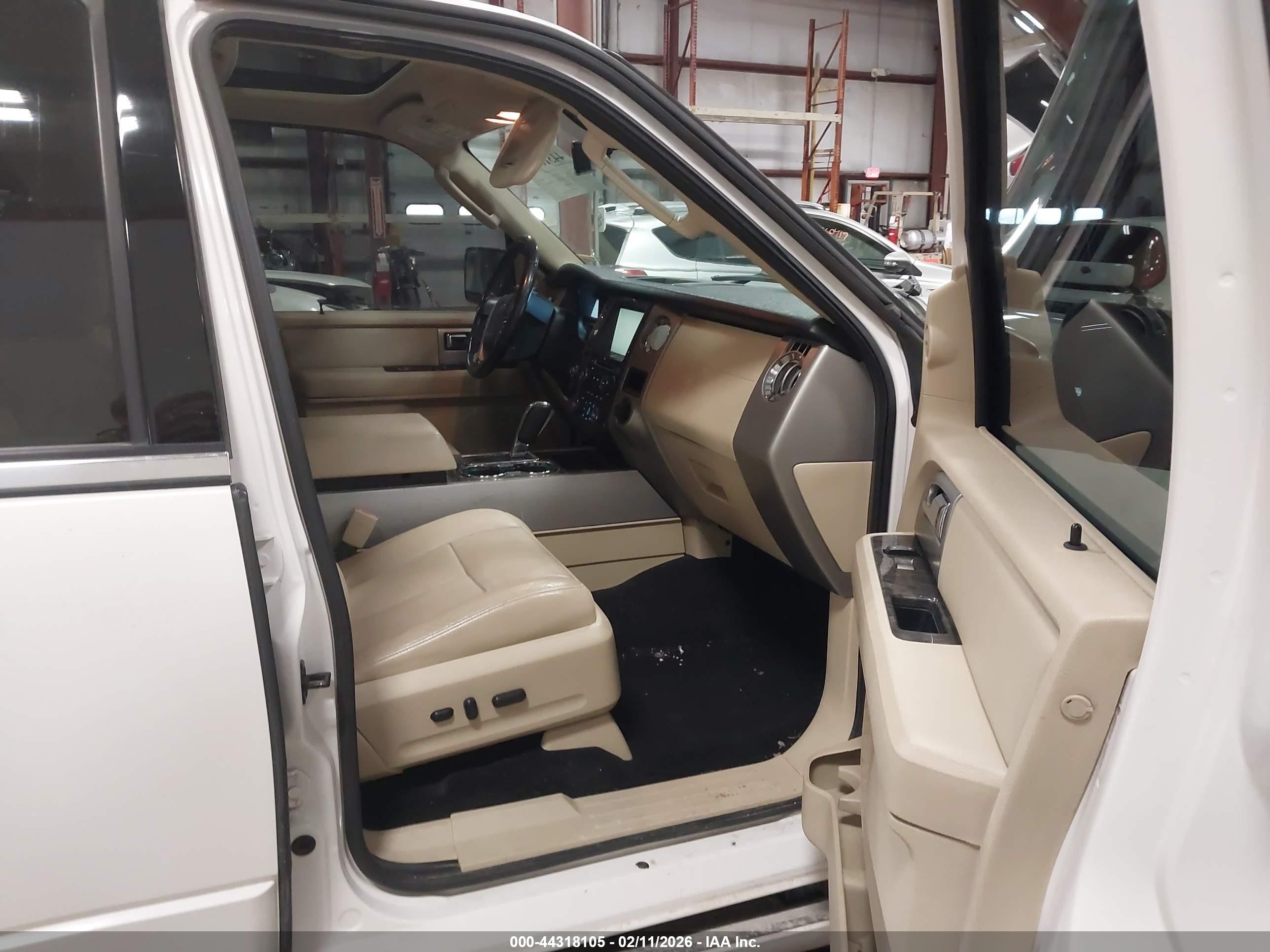 2015 Ford Expedition Max Limited White vin: 1FMJK2AT2FEF12000