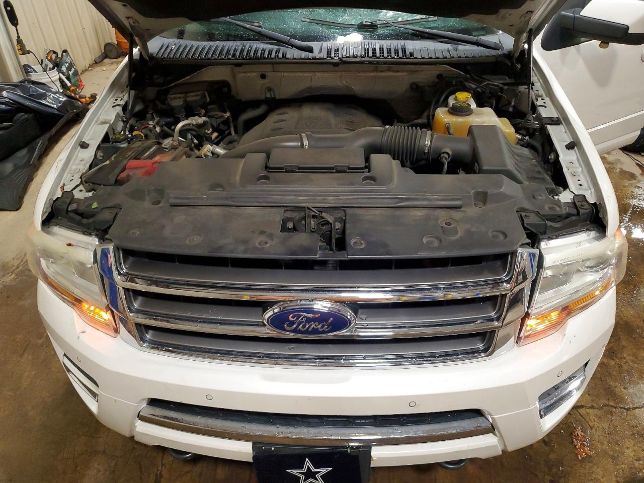 2015 Ford Expedition El Limited White vin: 1FMJK2AT2FEF28116