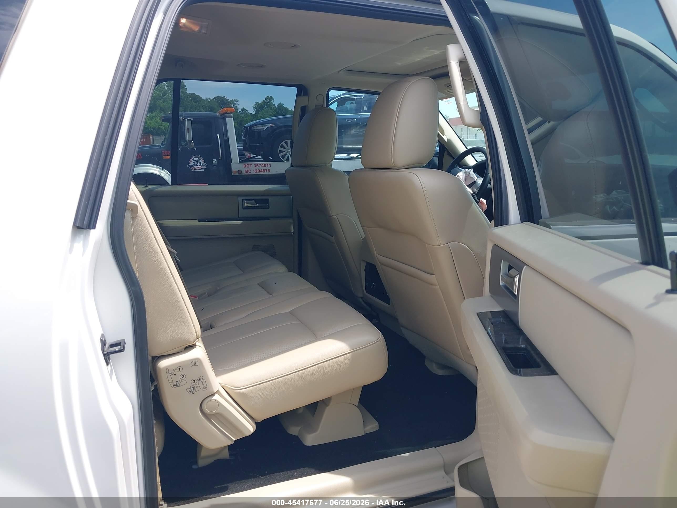 2015 Ford Expedition El Limited White vin: 1FMJK2AT2FEF32344