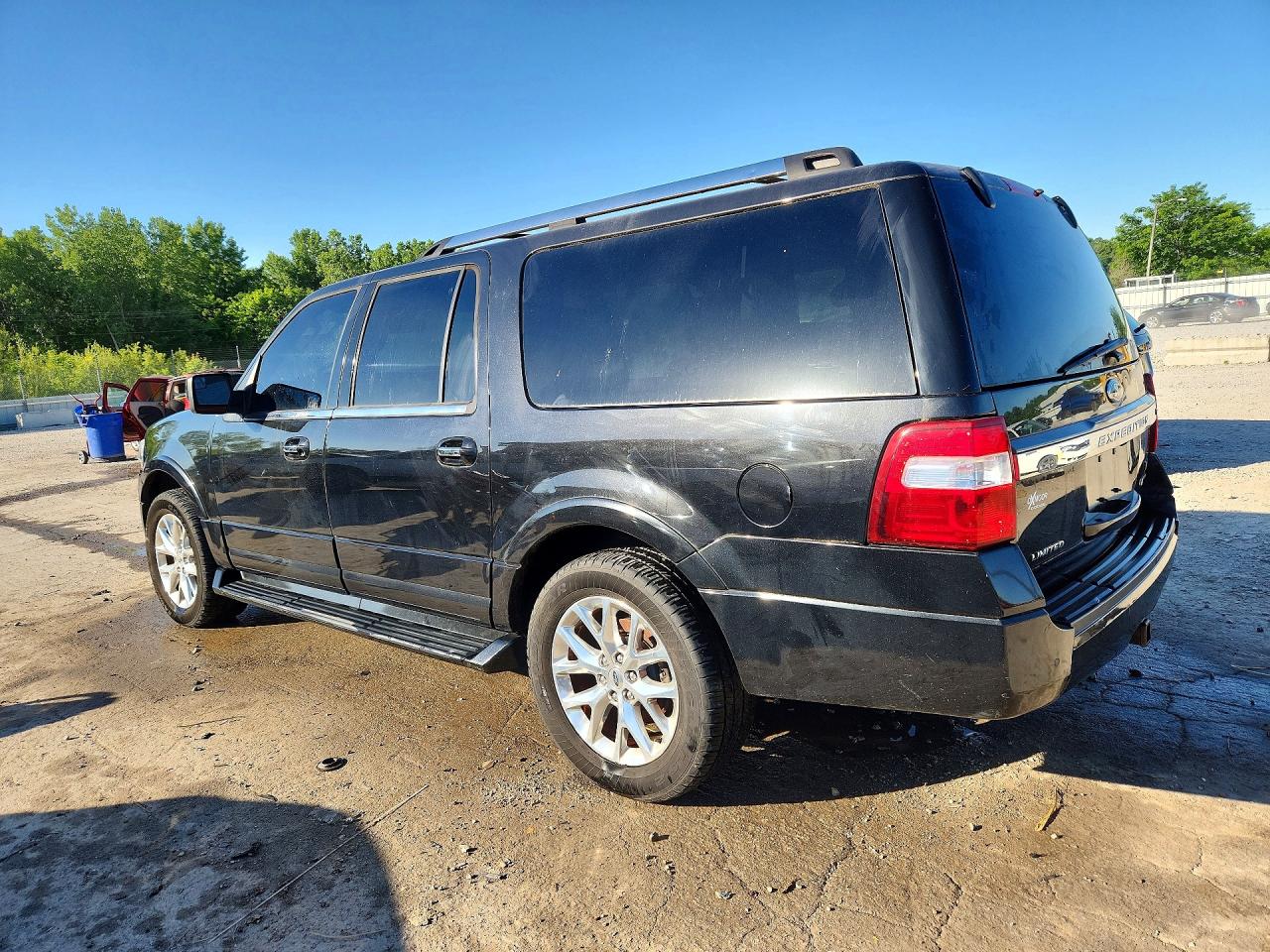 2015 Ford Expedition El Limited Black vin: 1FMJK2AT2FEF36345
