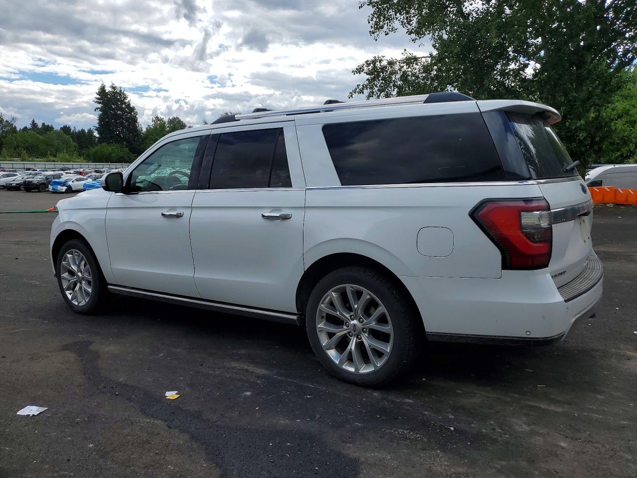 2018 Ford Expedition Max Limited White vin: 1FMJK2AT2JEA20026