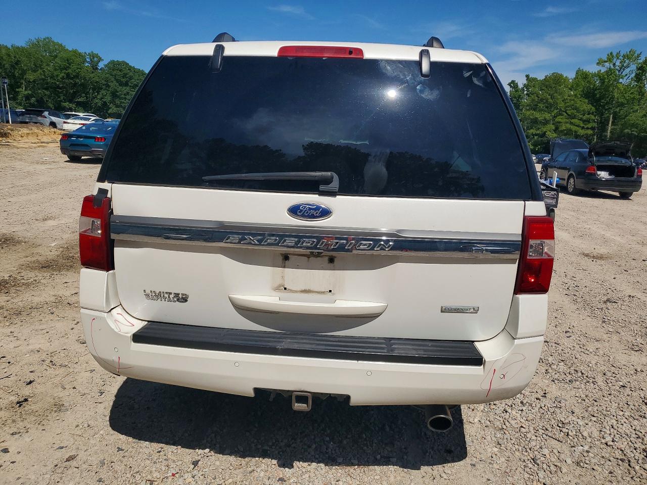 2015 Ford Expedition El Limited White vin: 1FMJK2AT3FEF03113