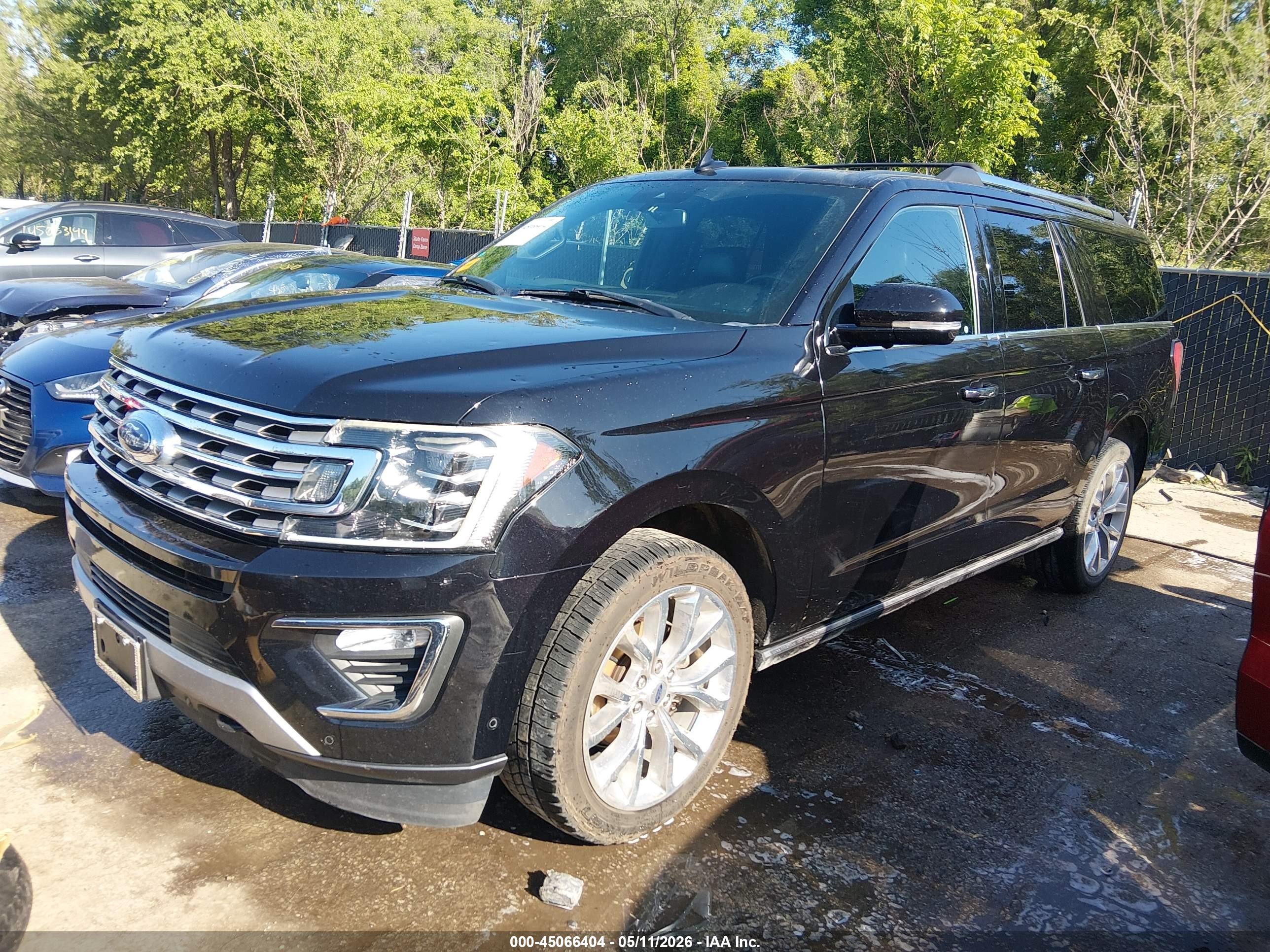 2019 Ford Expedition Max Limited Черный vin: 1FMJK2AT3KEA61072