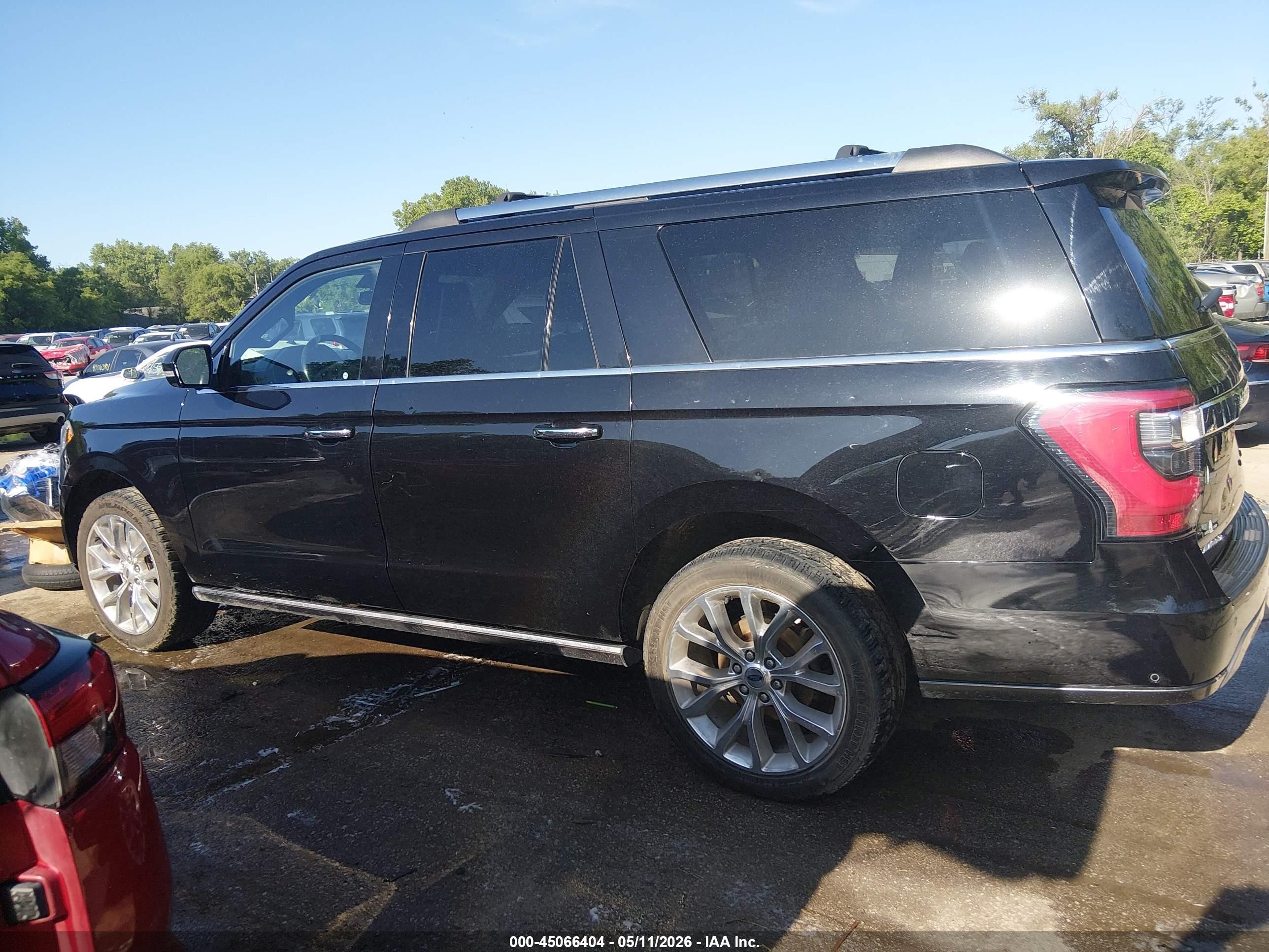 2019 Ford Expedition Max Limited Черный vin: 1FMJK2AT3KEA61072