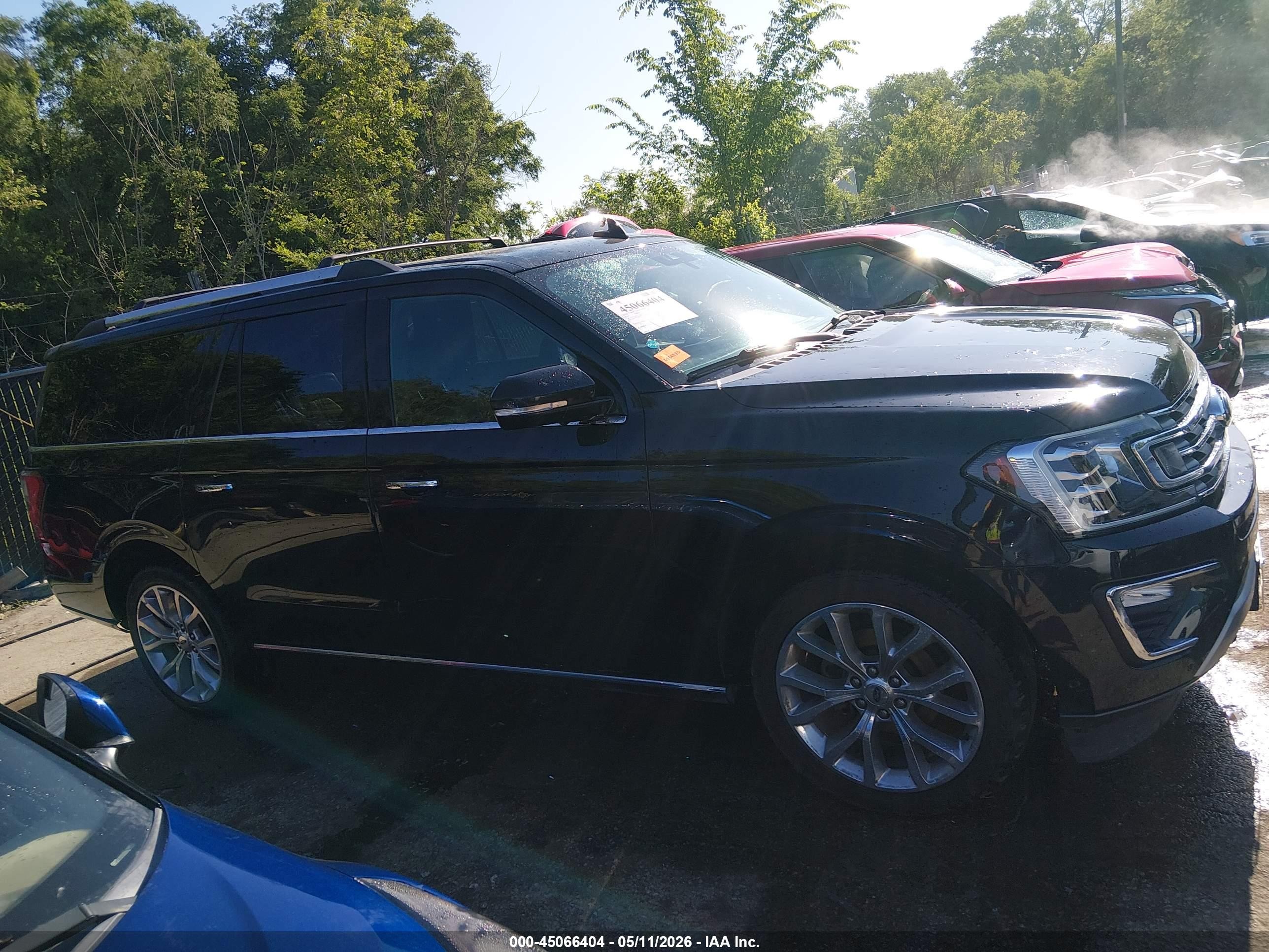 2019 Ford Expedition Max Limited Черный vin: 1FMJK2AT3KEA61072